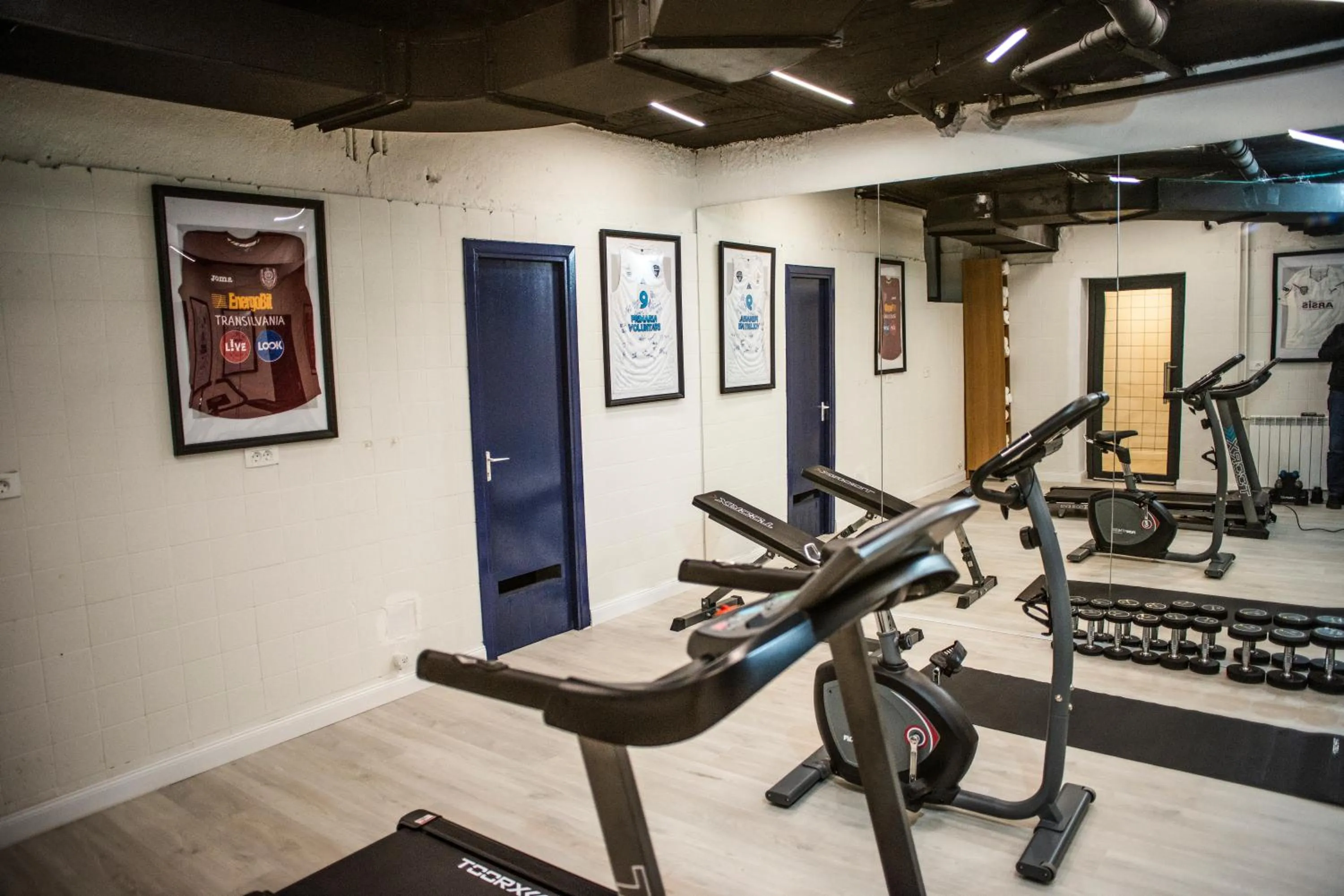 Fitness centre/facilities in Stil Hotel