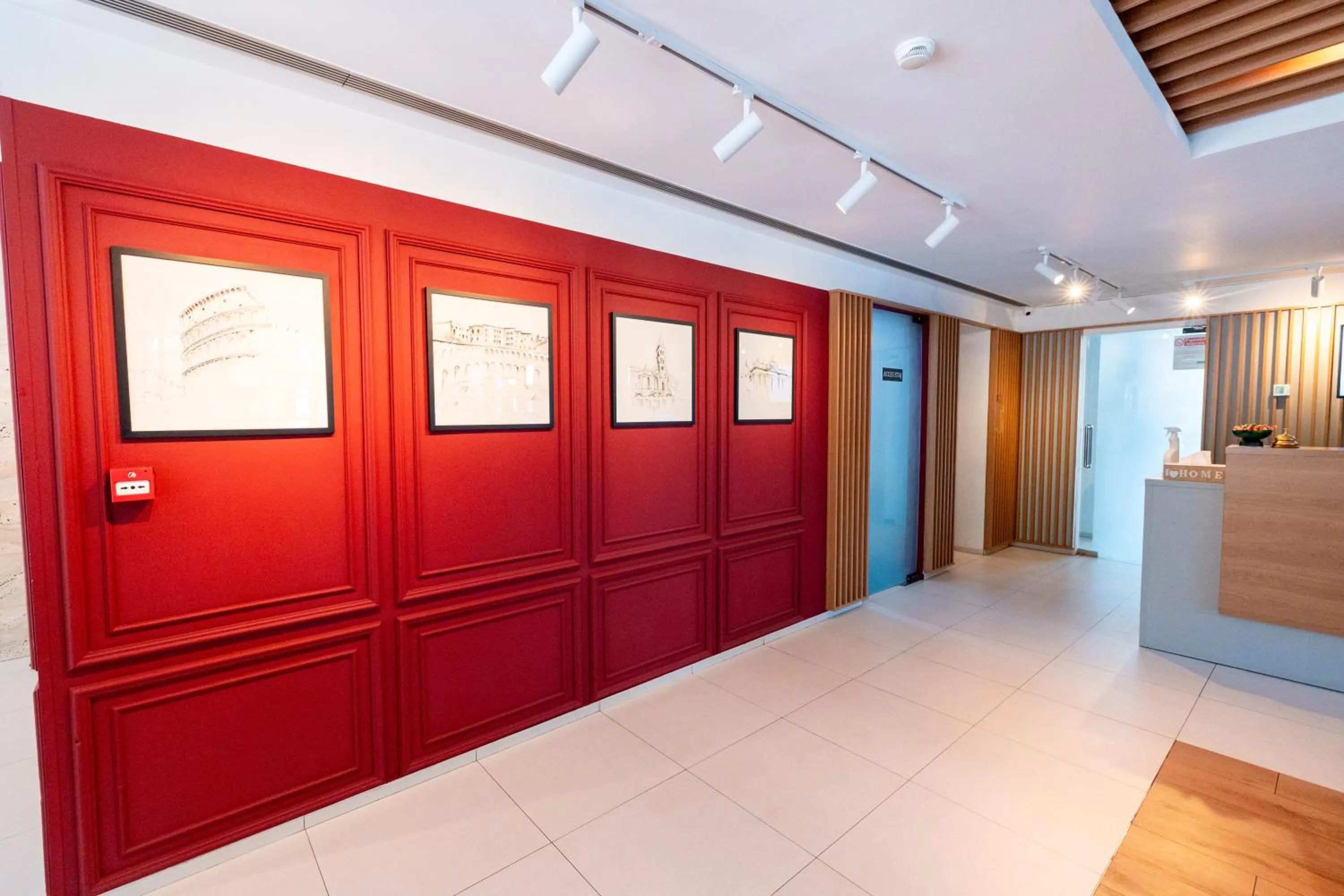 Lobby or reception in Stil Hotel