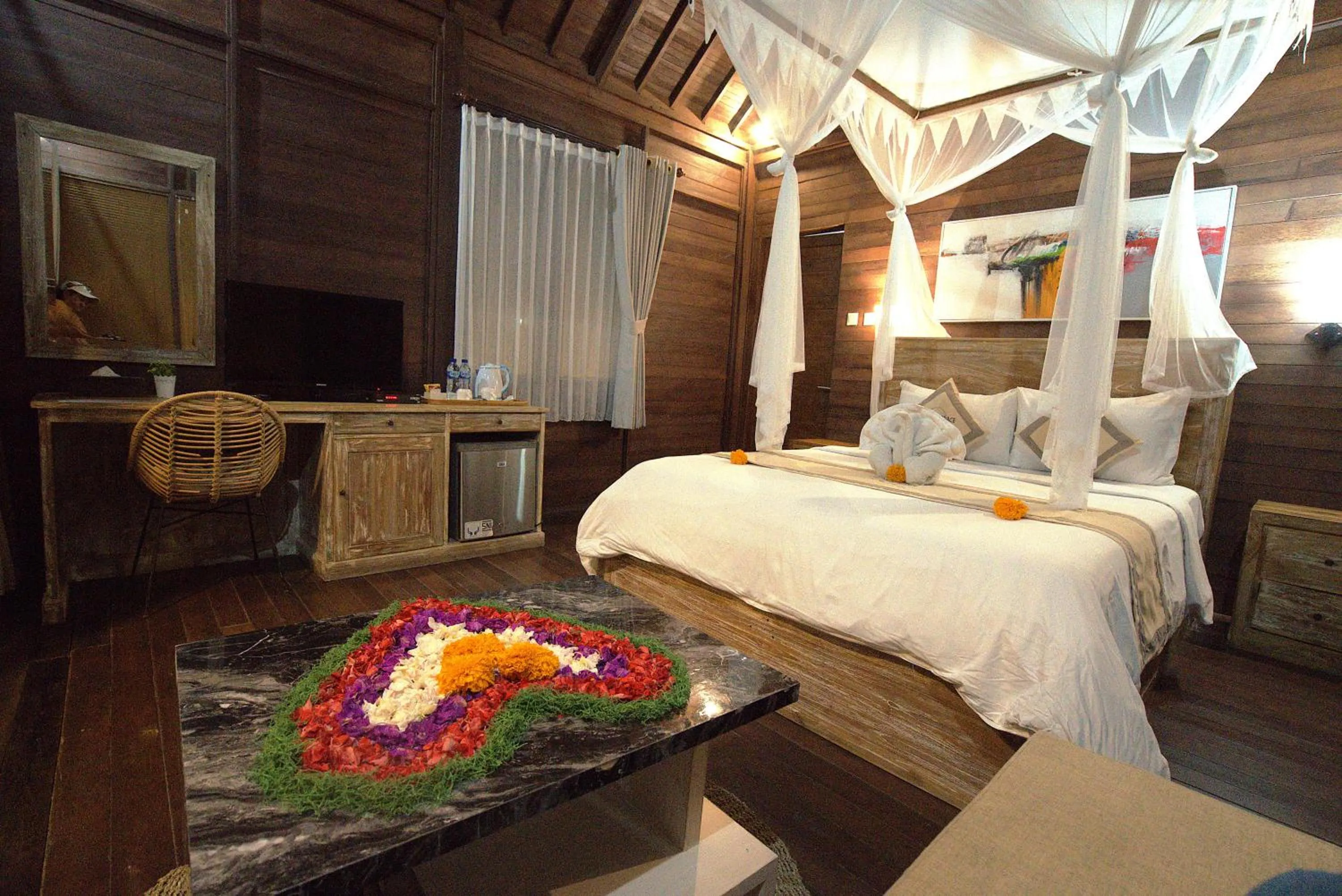 Bed in Ocean Terrace Suite And Spa Luxury