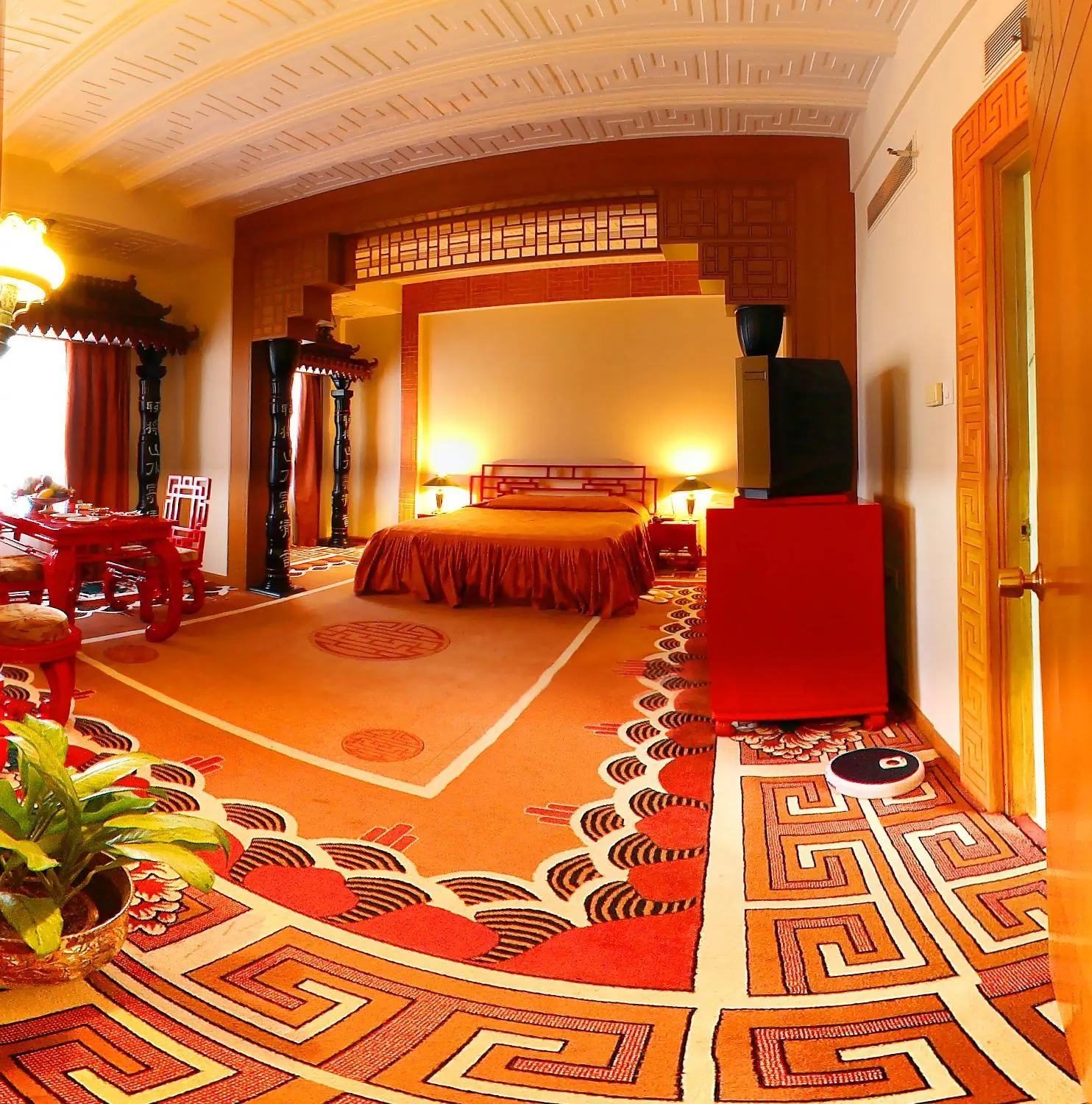 Photo of the whole room, Bed in Ramoji Film City- Sitara Luxury Hotel