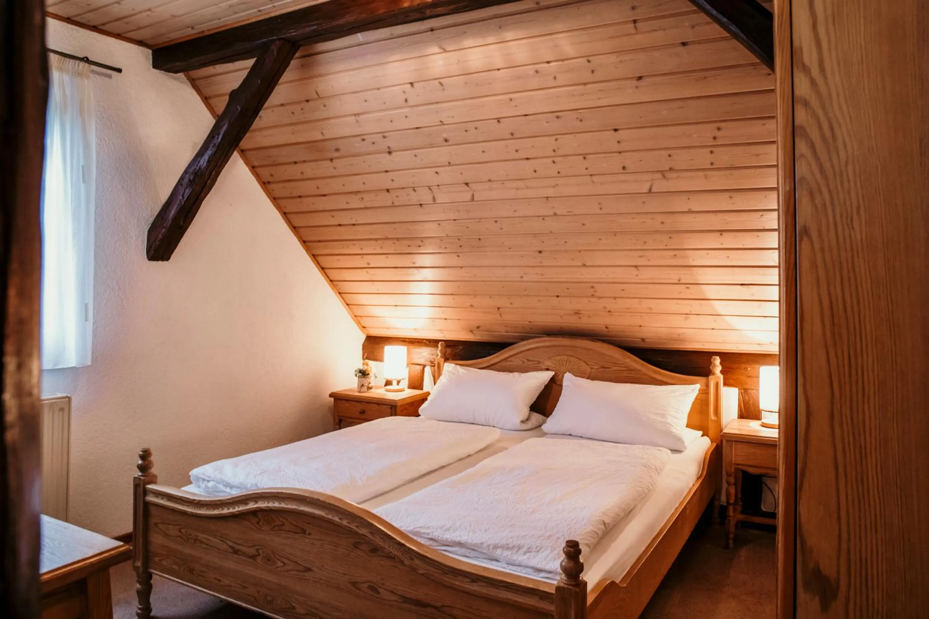 Bed in Landgasthof Krone