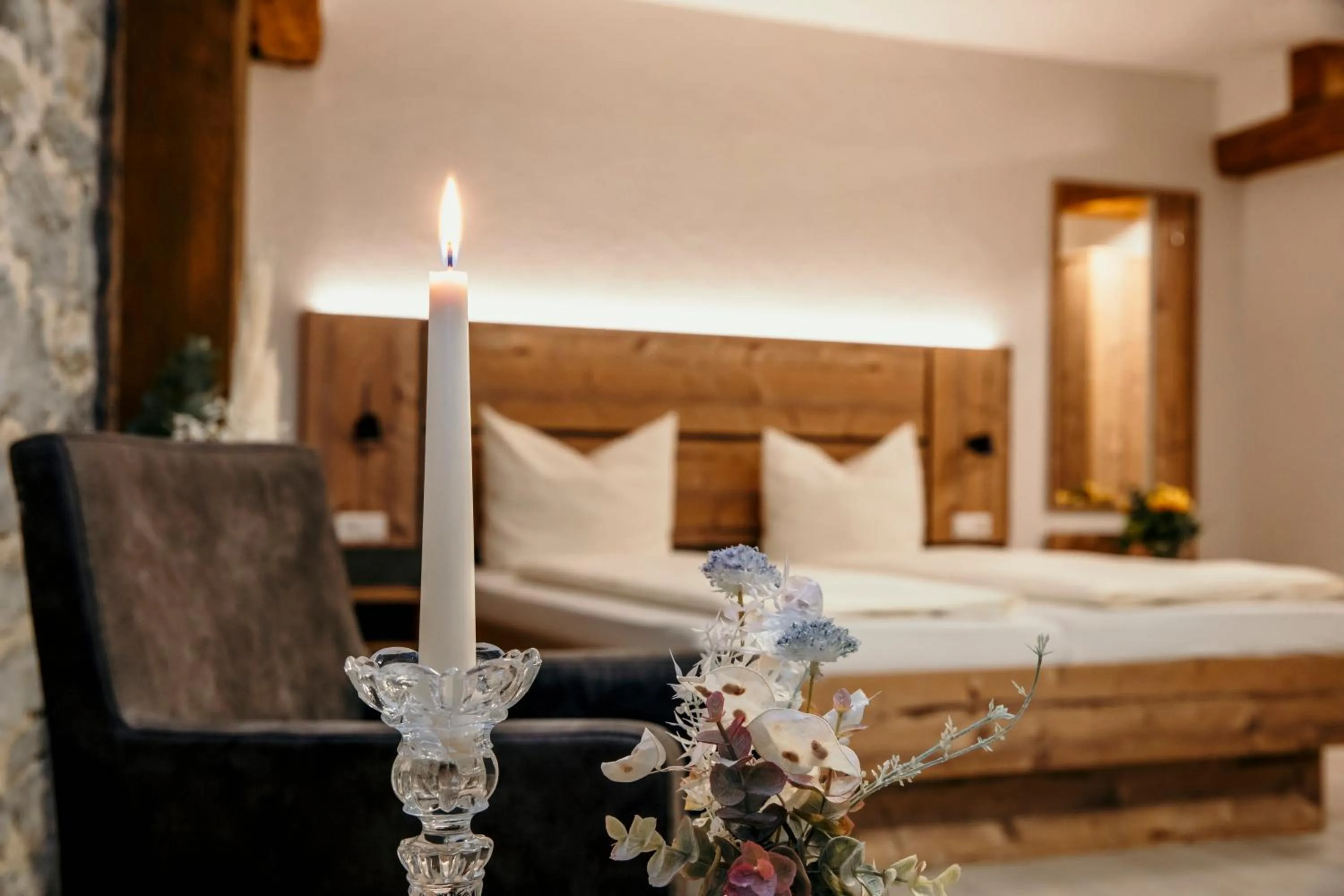 Bed in Landgasthof Krone