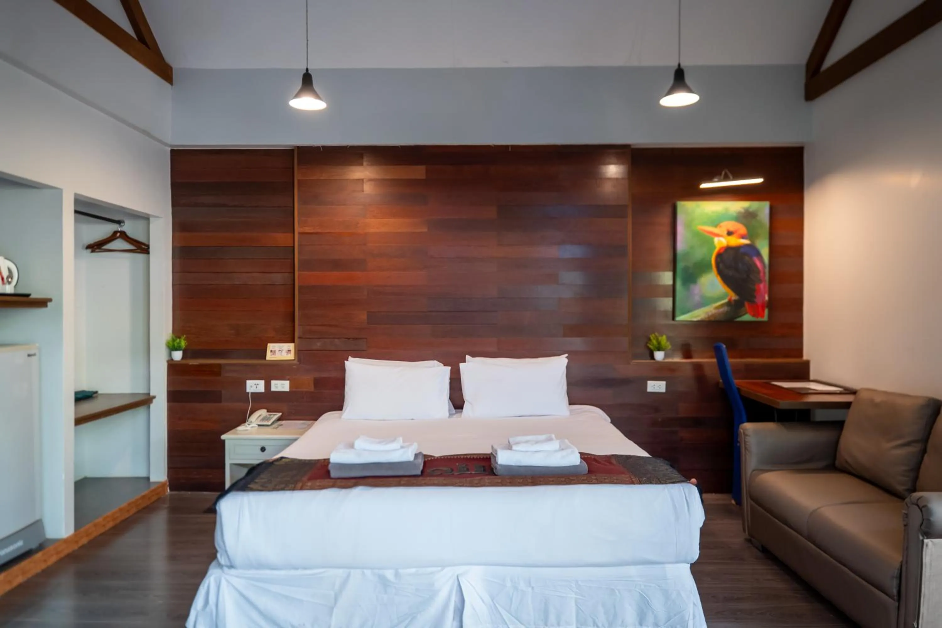 Bed in IP Plus Pool Villa Pattaya