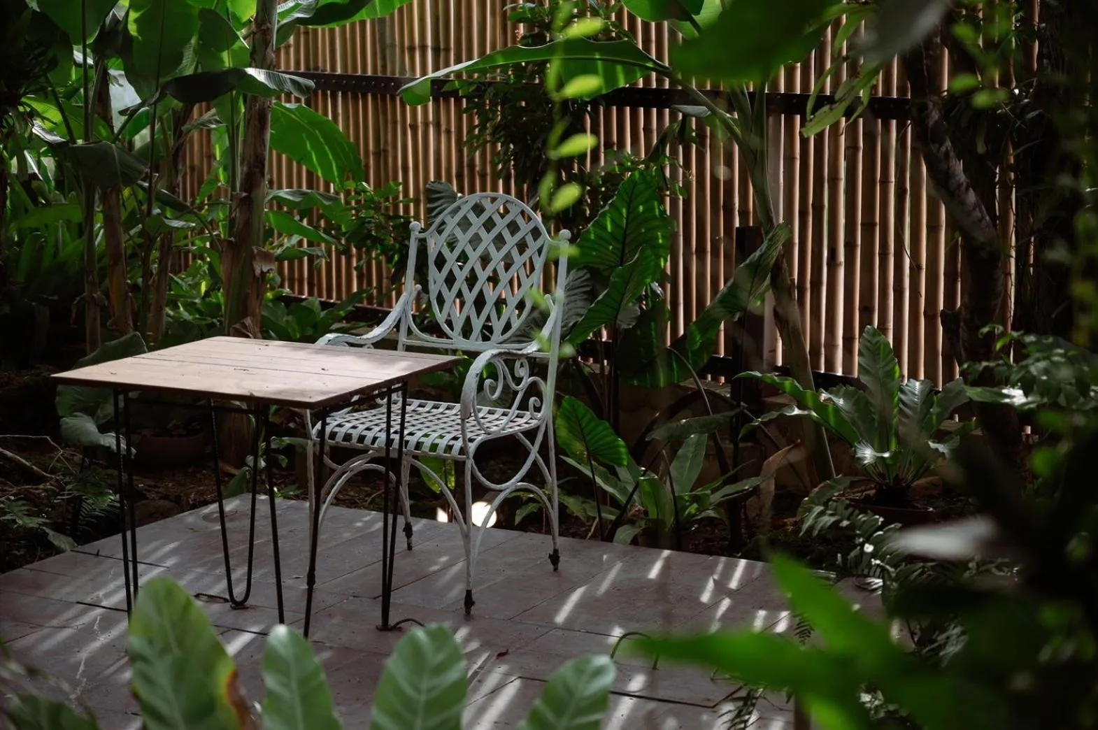 Patio in IP Plus Pool Villa Pattaya