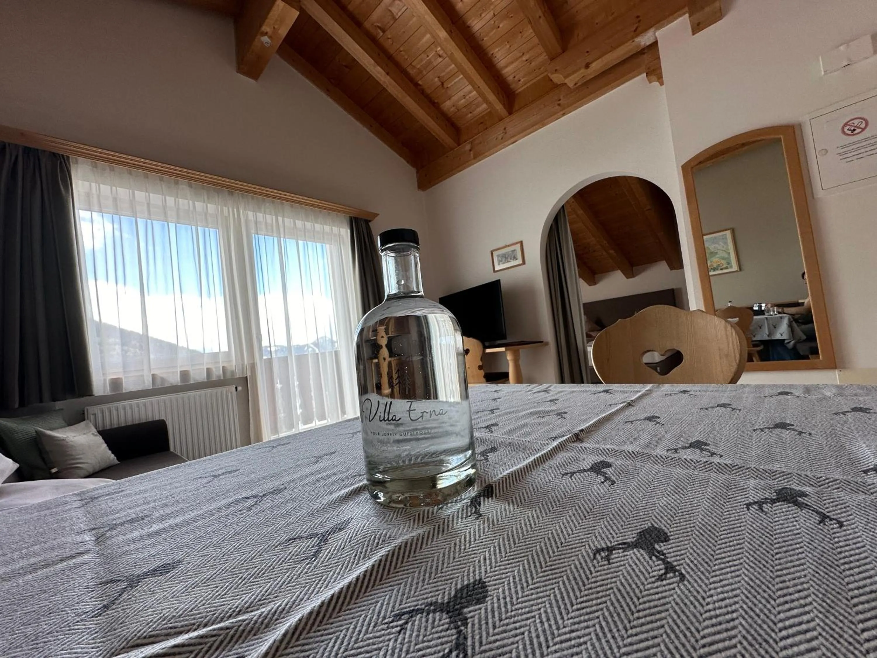 Bed in Garnì Villa Erna