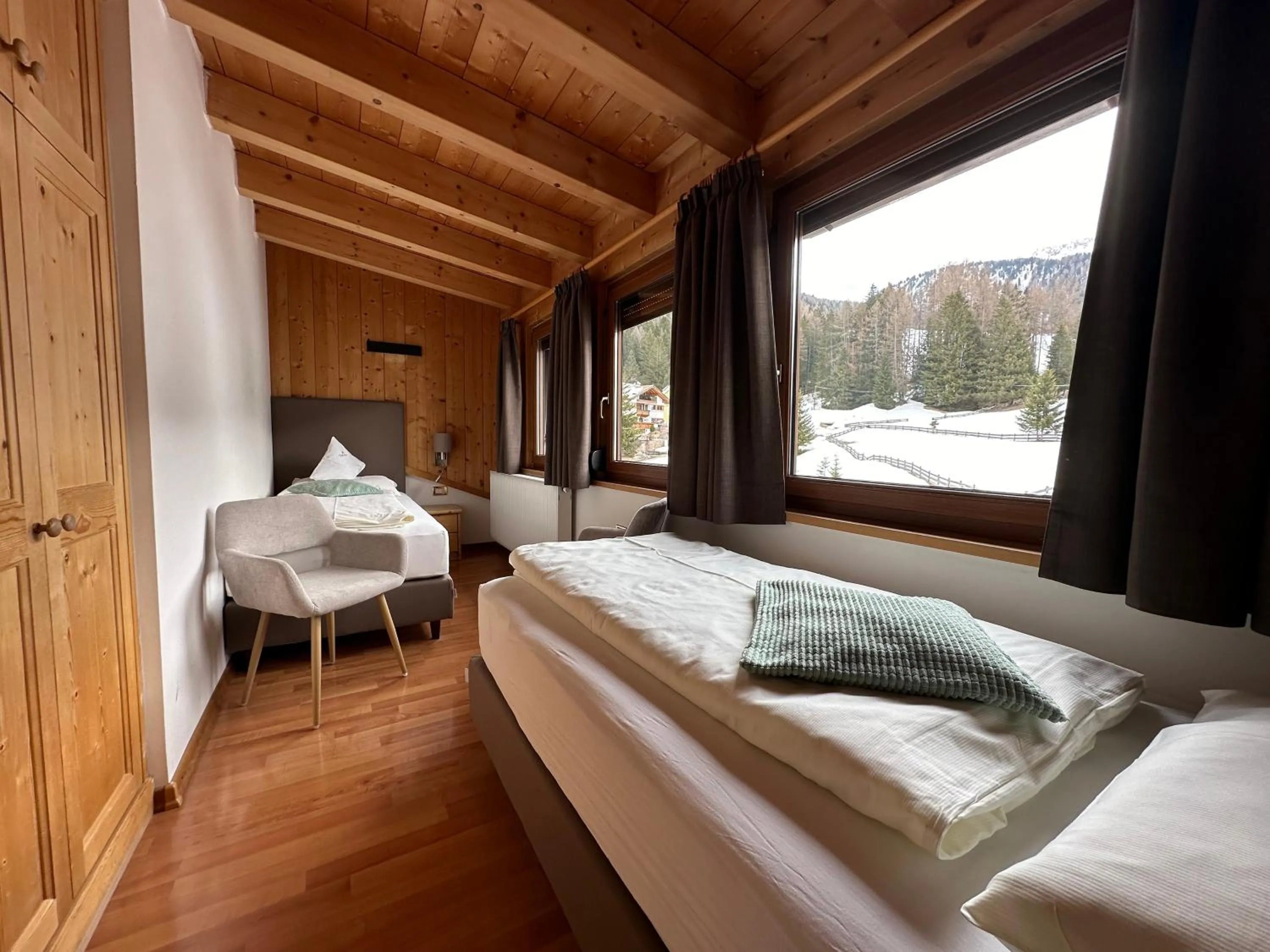 Bed in Garnì Villa Erna