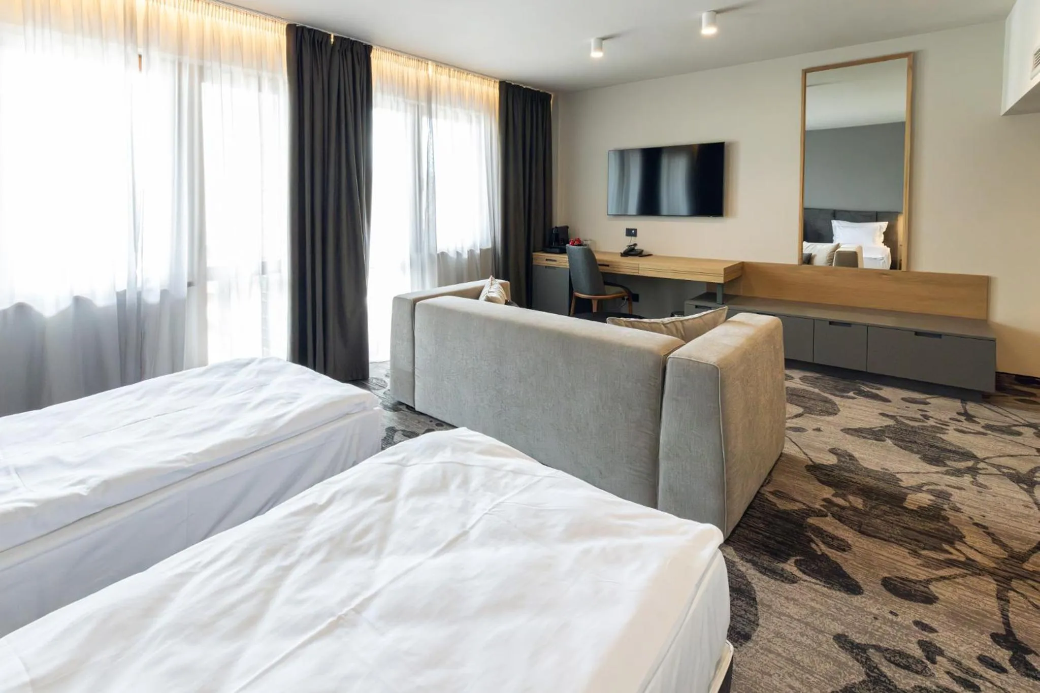 TV and multimedia, Bed in Kamengrad Hotel & SPA