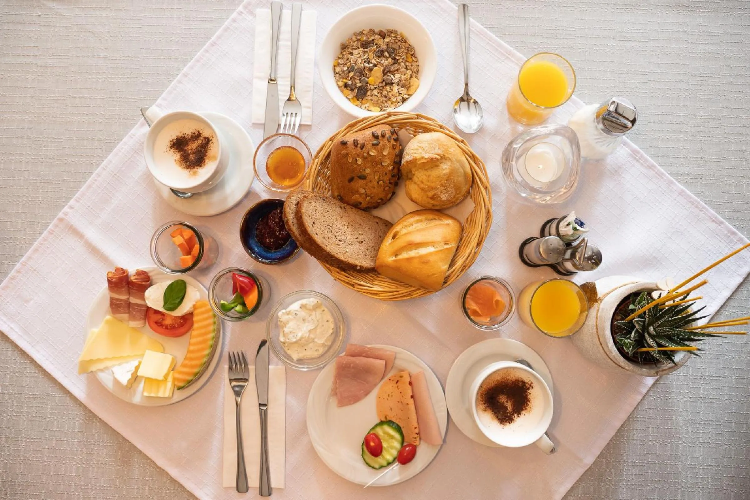 Breakfast in Gästehaus Kaltenbach