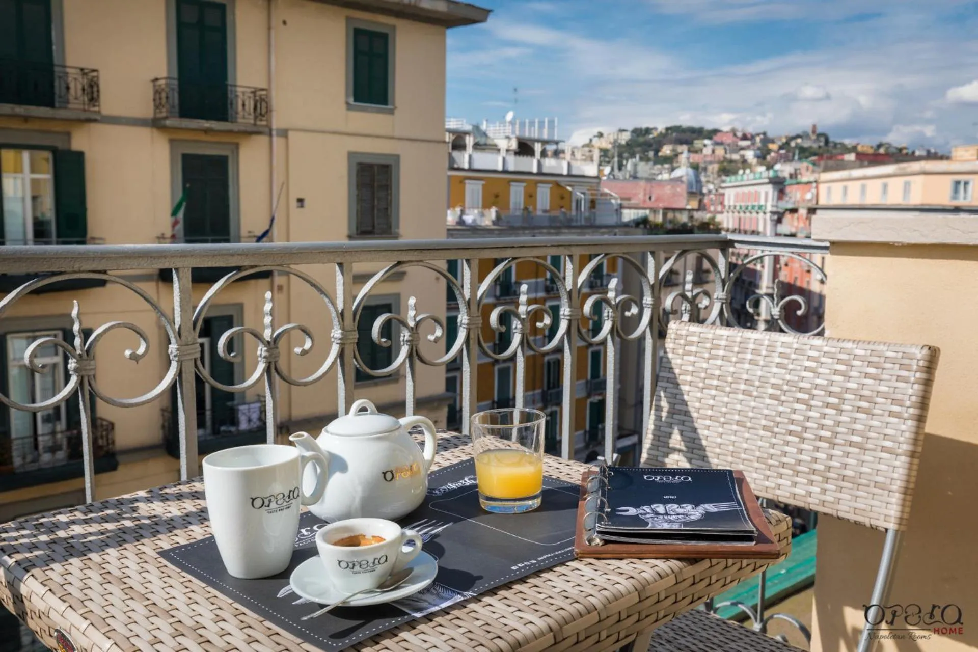 Balcony/Terrace in Opera Home Principe Umberto