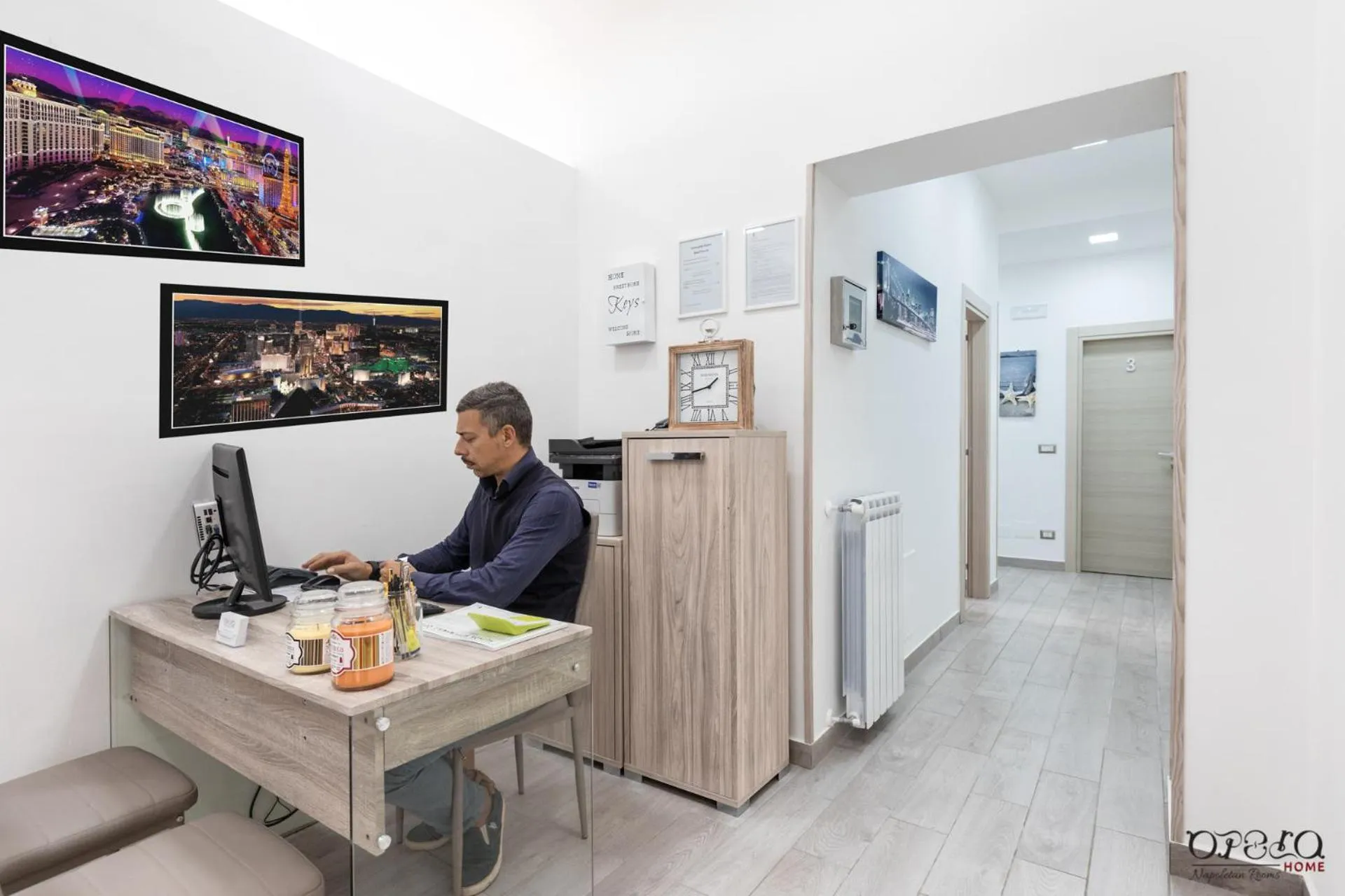 Staff in Opera Home Principe Umberto