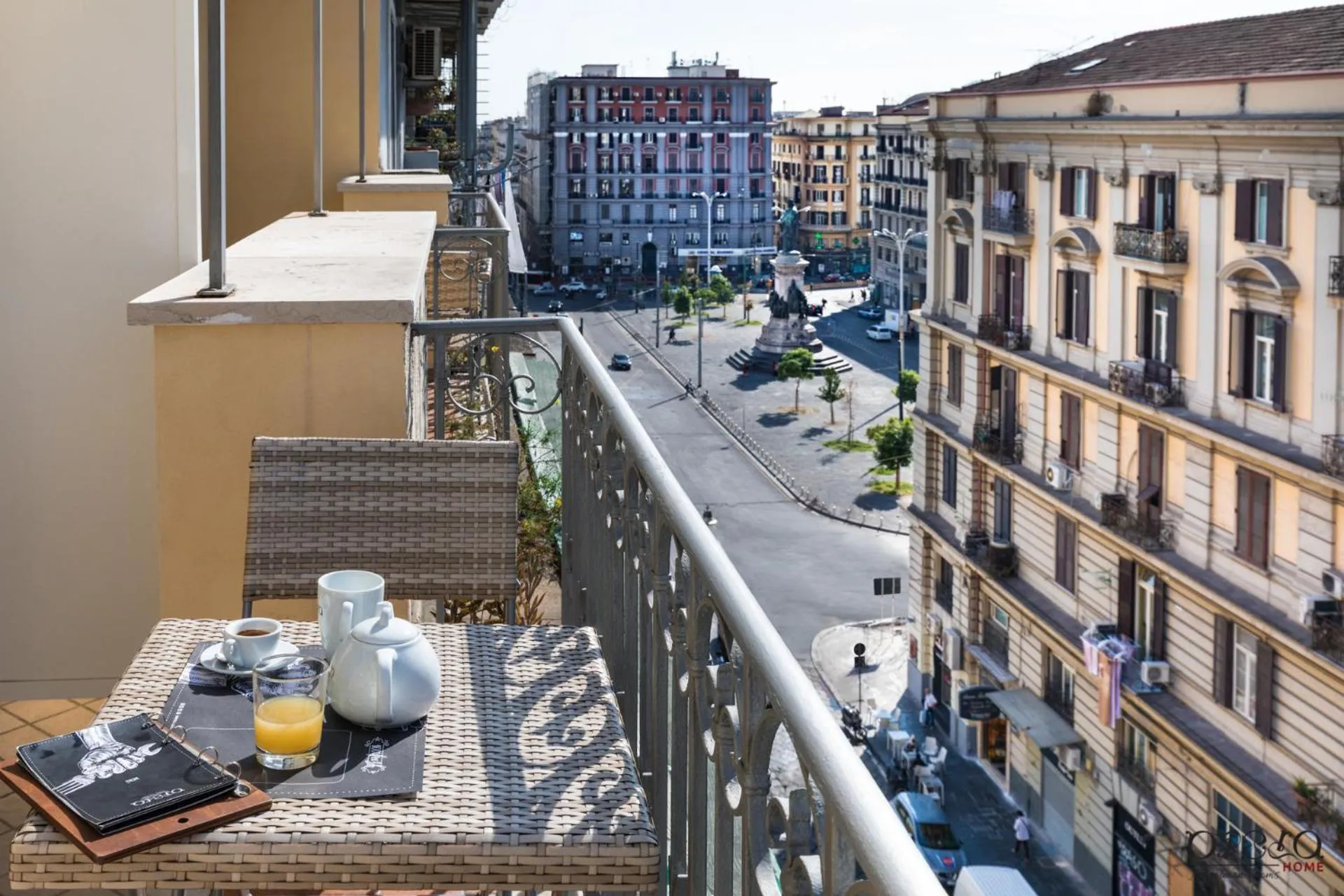Balcony/Terrace in Opera Home Principe Umberto