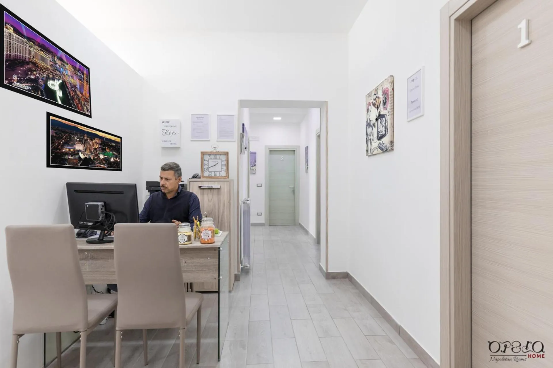 Staff in Opera Home Principe Umberto