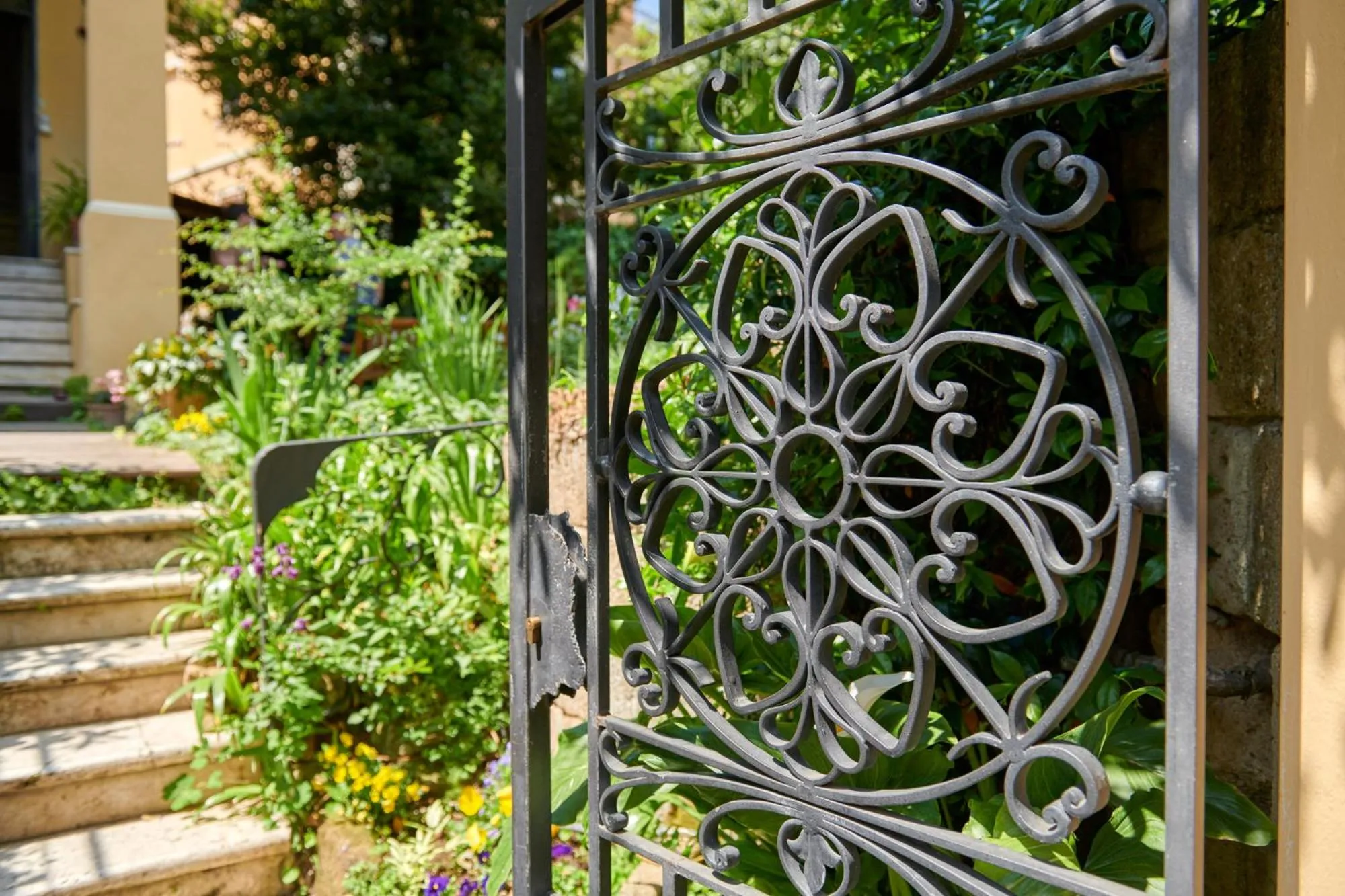 Property building in Palm Gallery Hotel