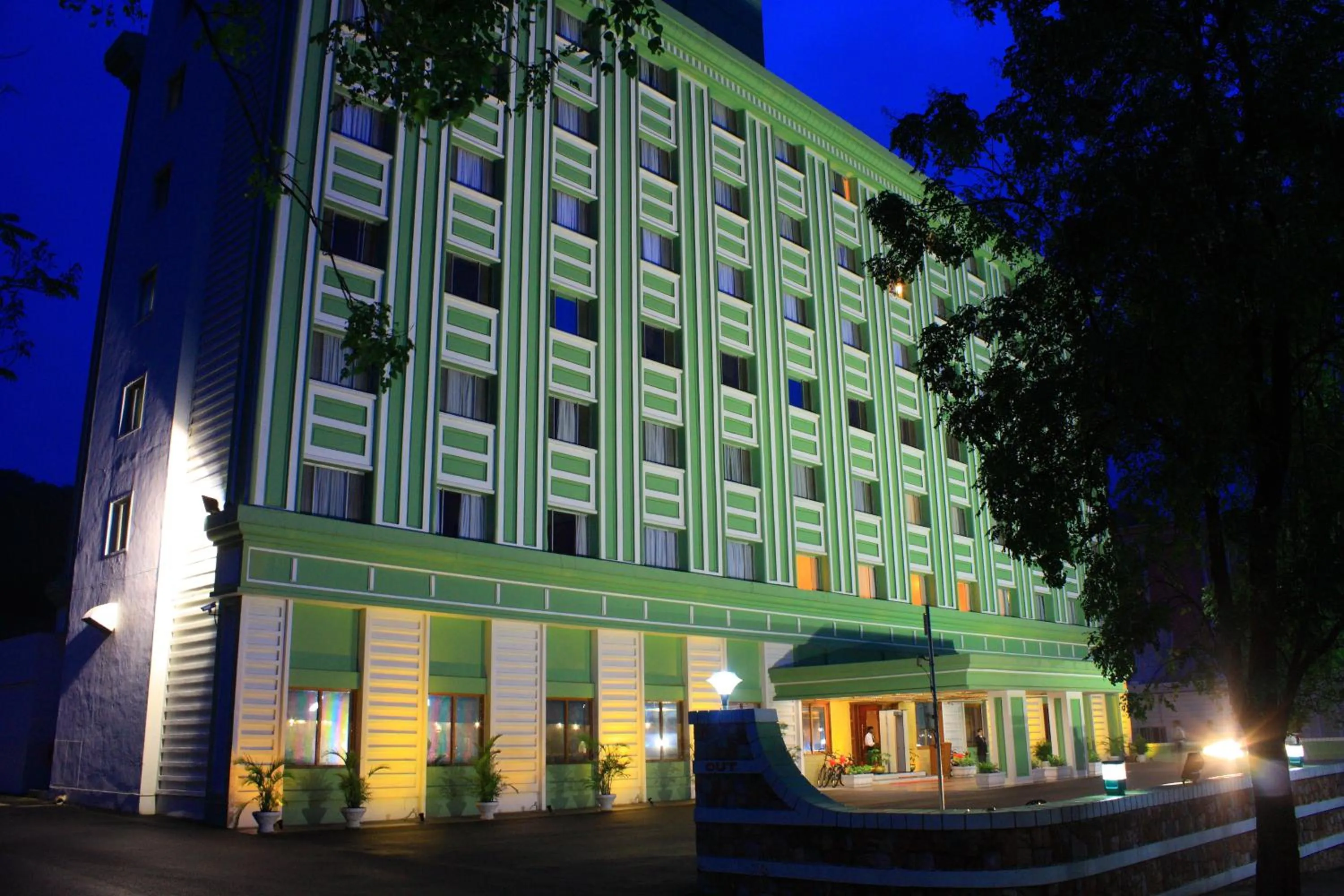 Facade/entrance in Ramoji Film City- Tara Comfort Hotel