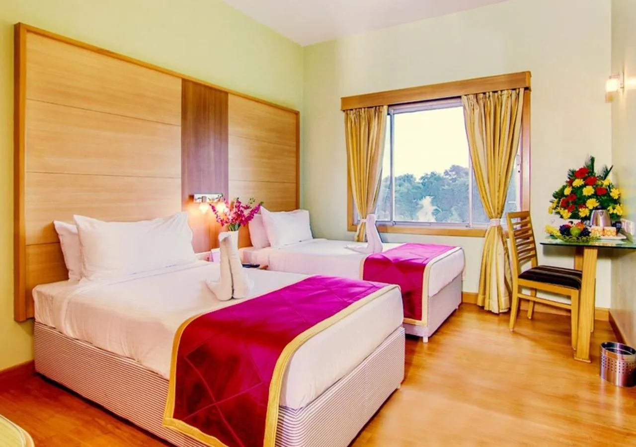 Bed in Ramoji Film City- Tara Comfort Hotel