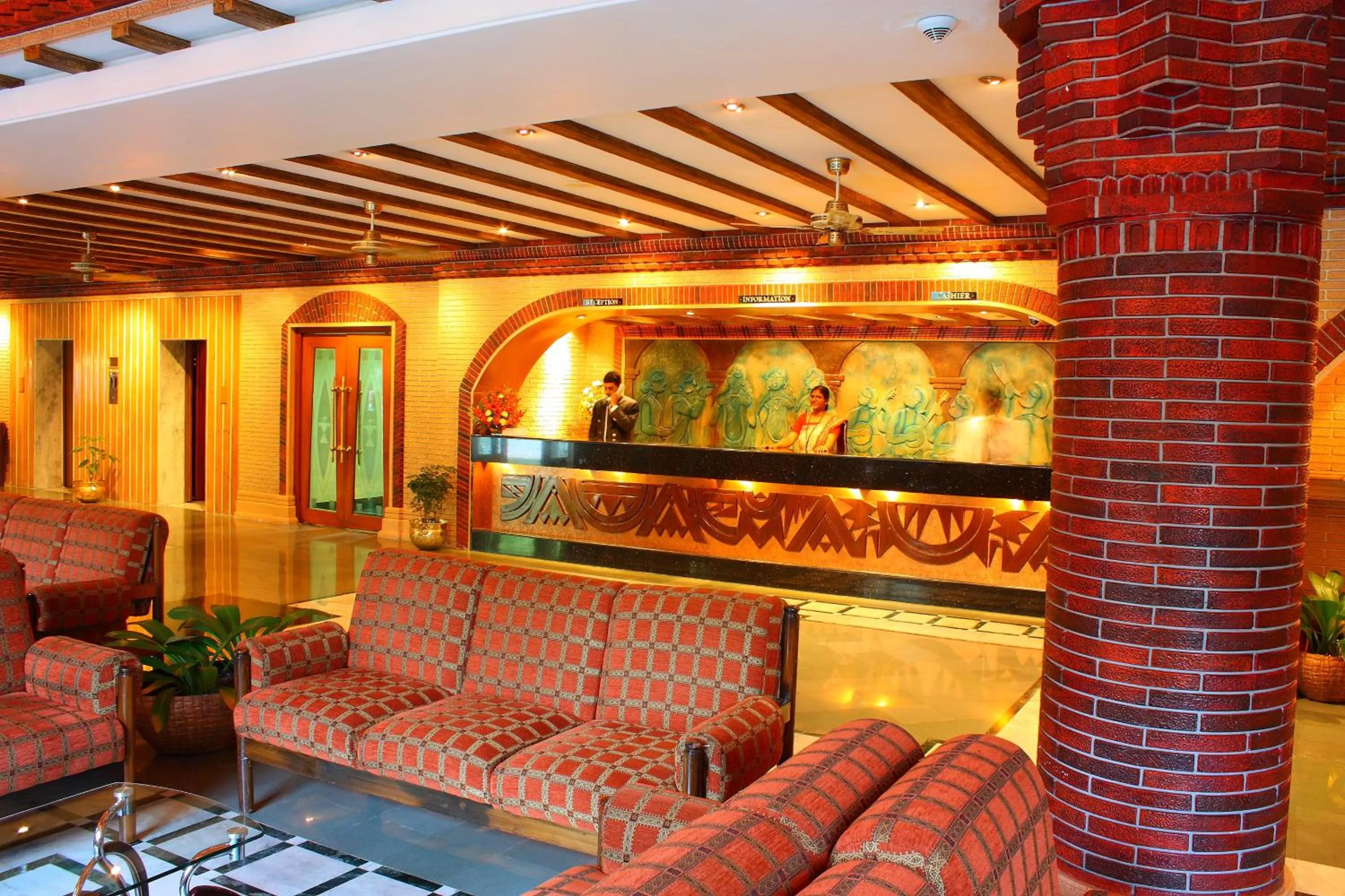 Lobby or reception in Ramoji Film City- Tara Comfort Hotel