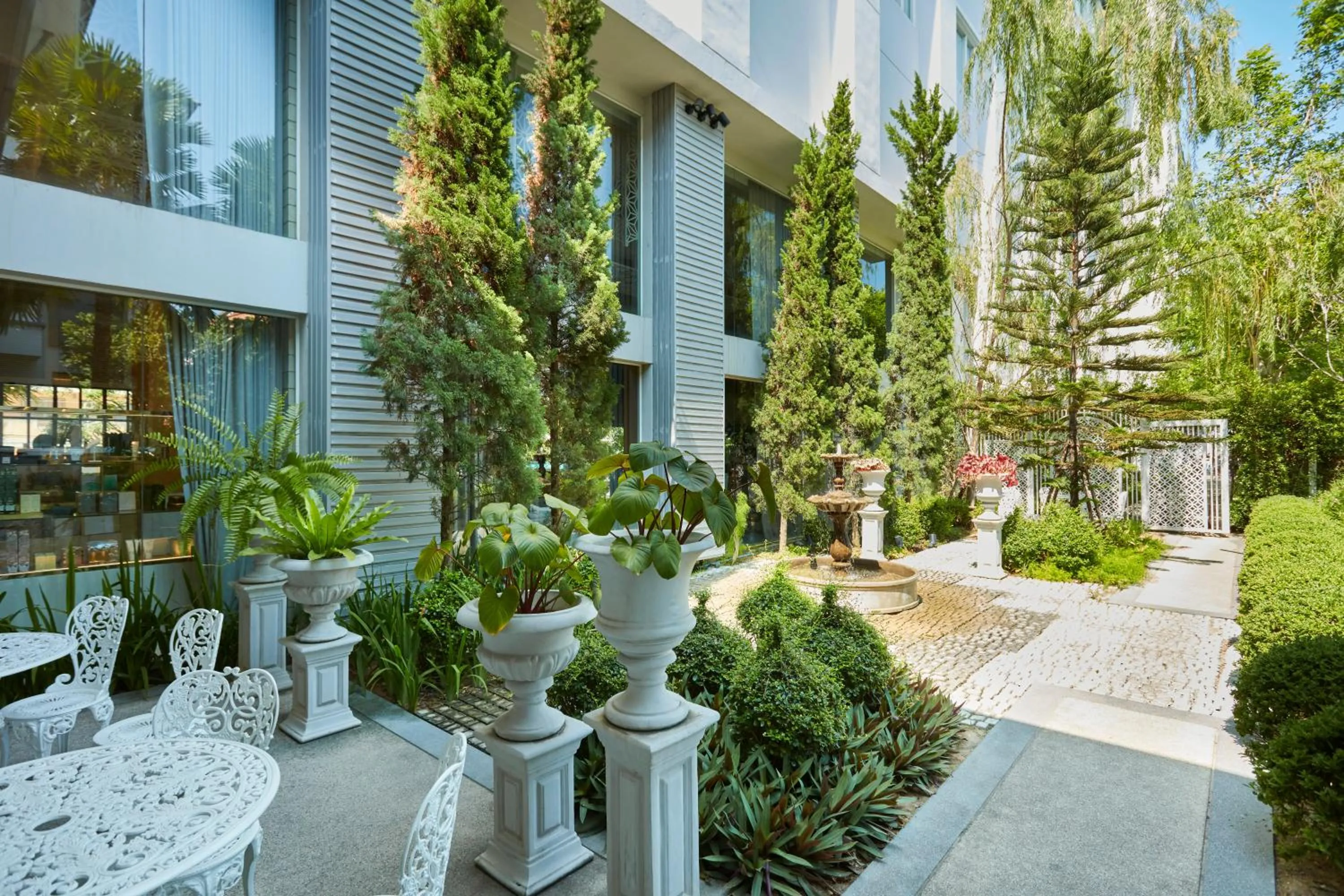 Garden view in Health Land Resort & Spa