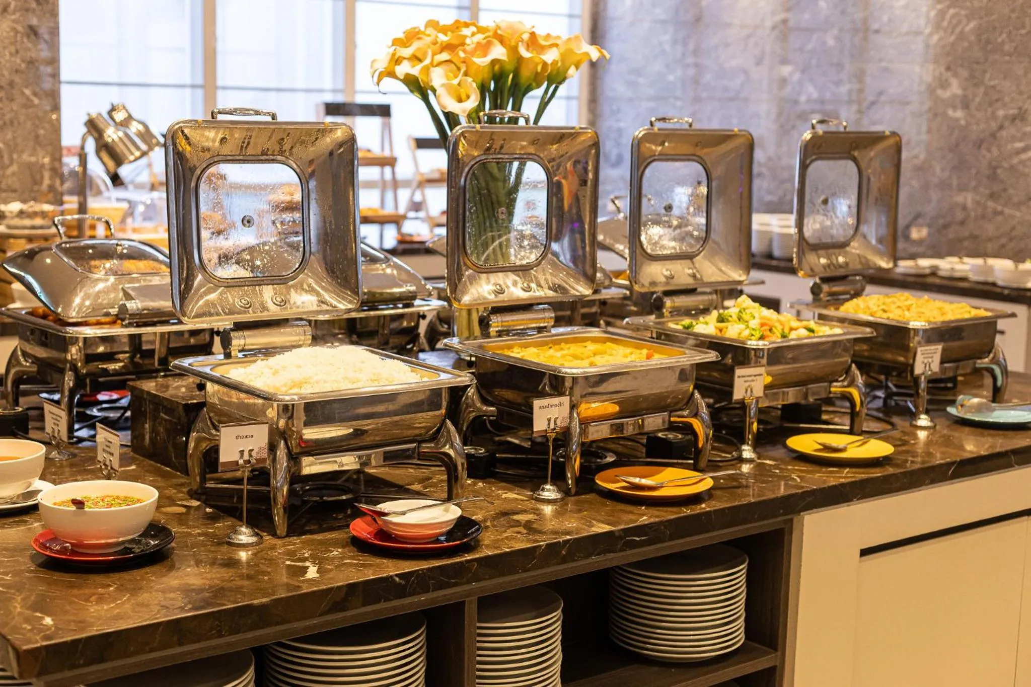 Breakfast in Health Land Resort & Spa