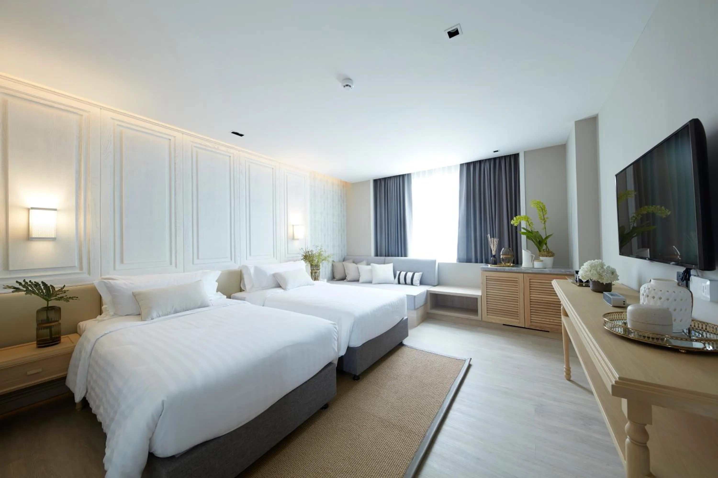 Photo of the whole room, Bed in Health Land Resort & Spa