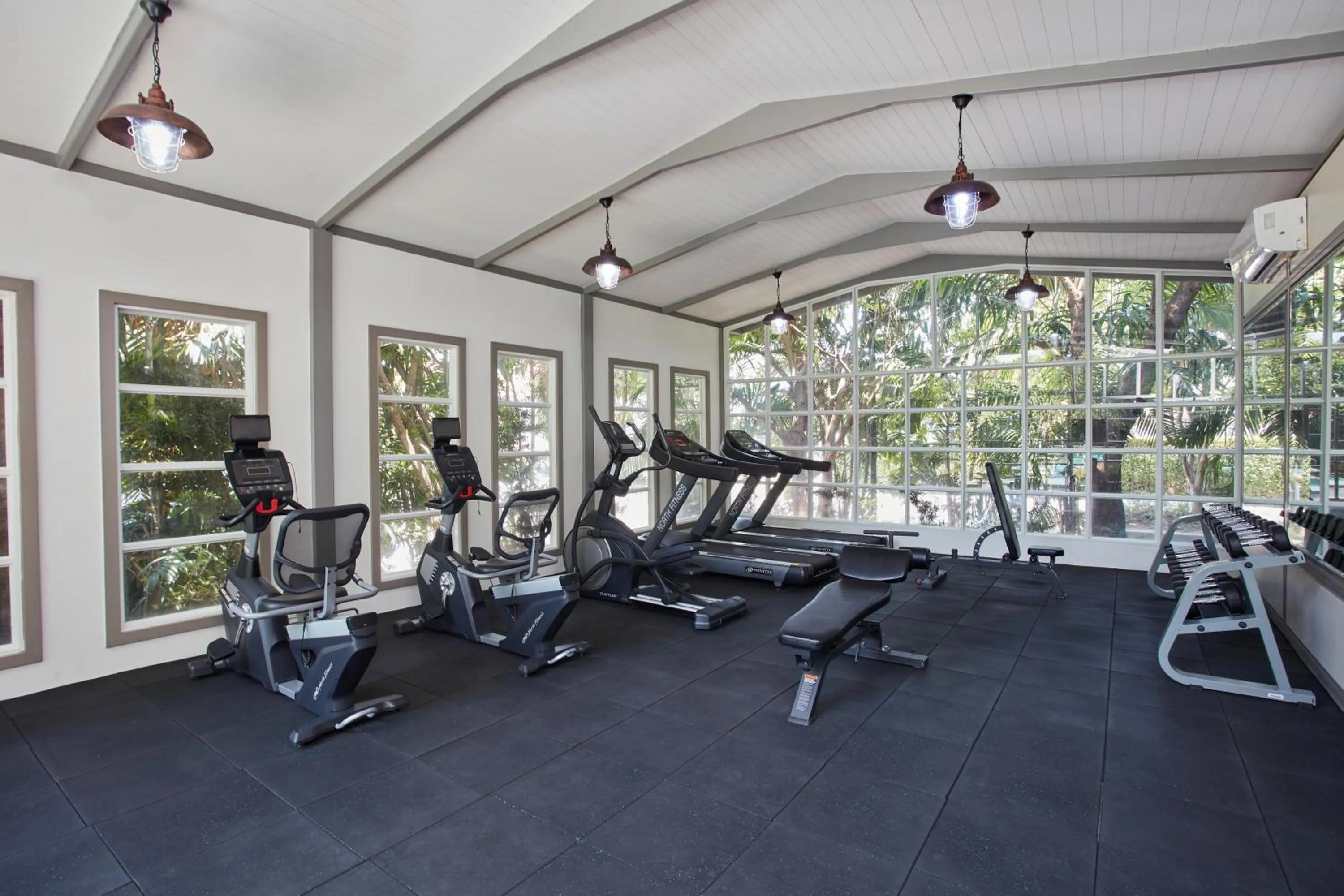 Fitness centre/facilities in Health Land Resort & Spa