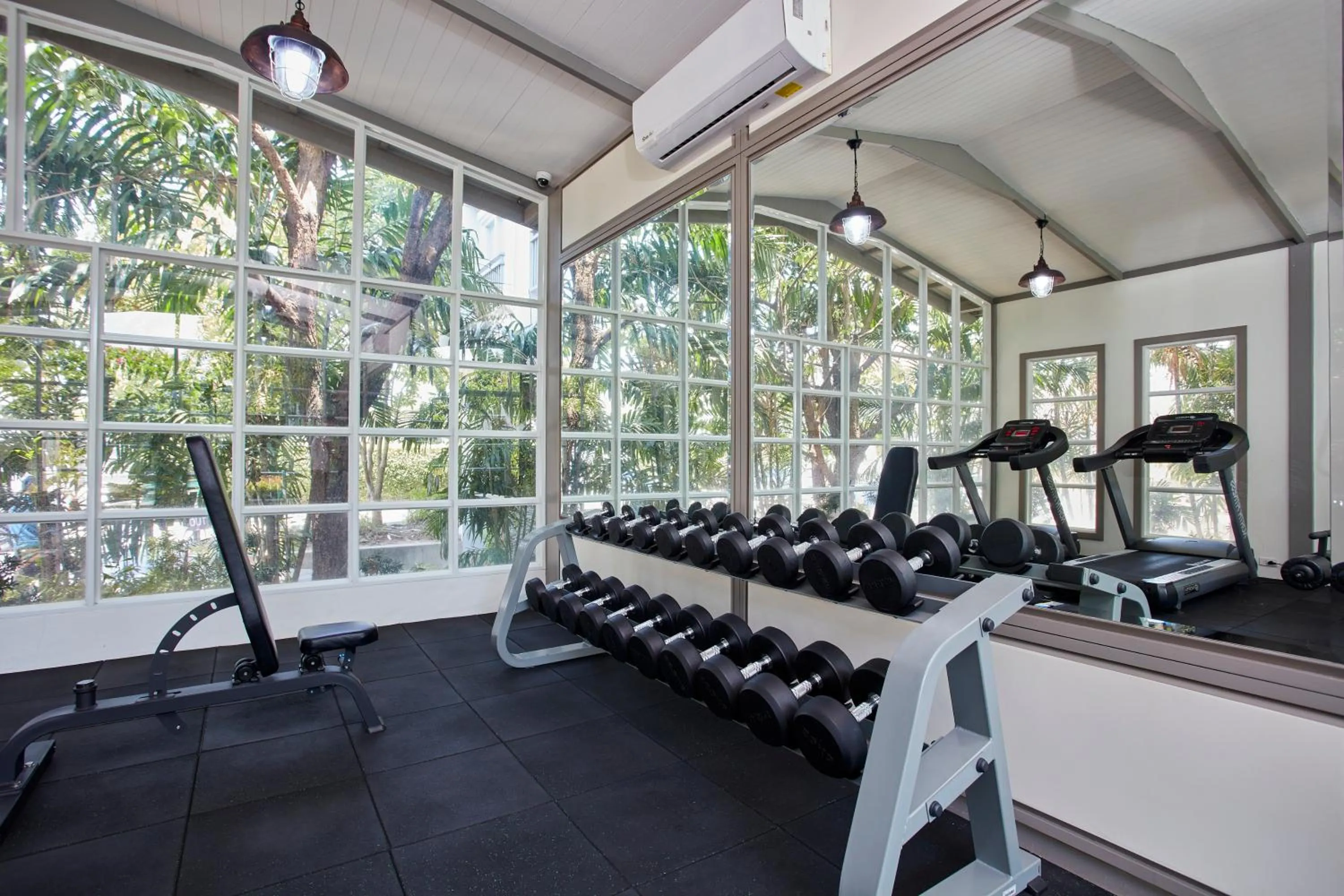Fitness centre/facilities in Health Land Resort & Spa
