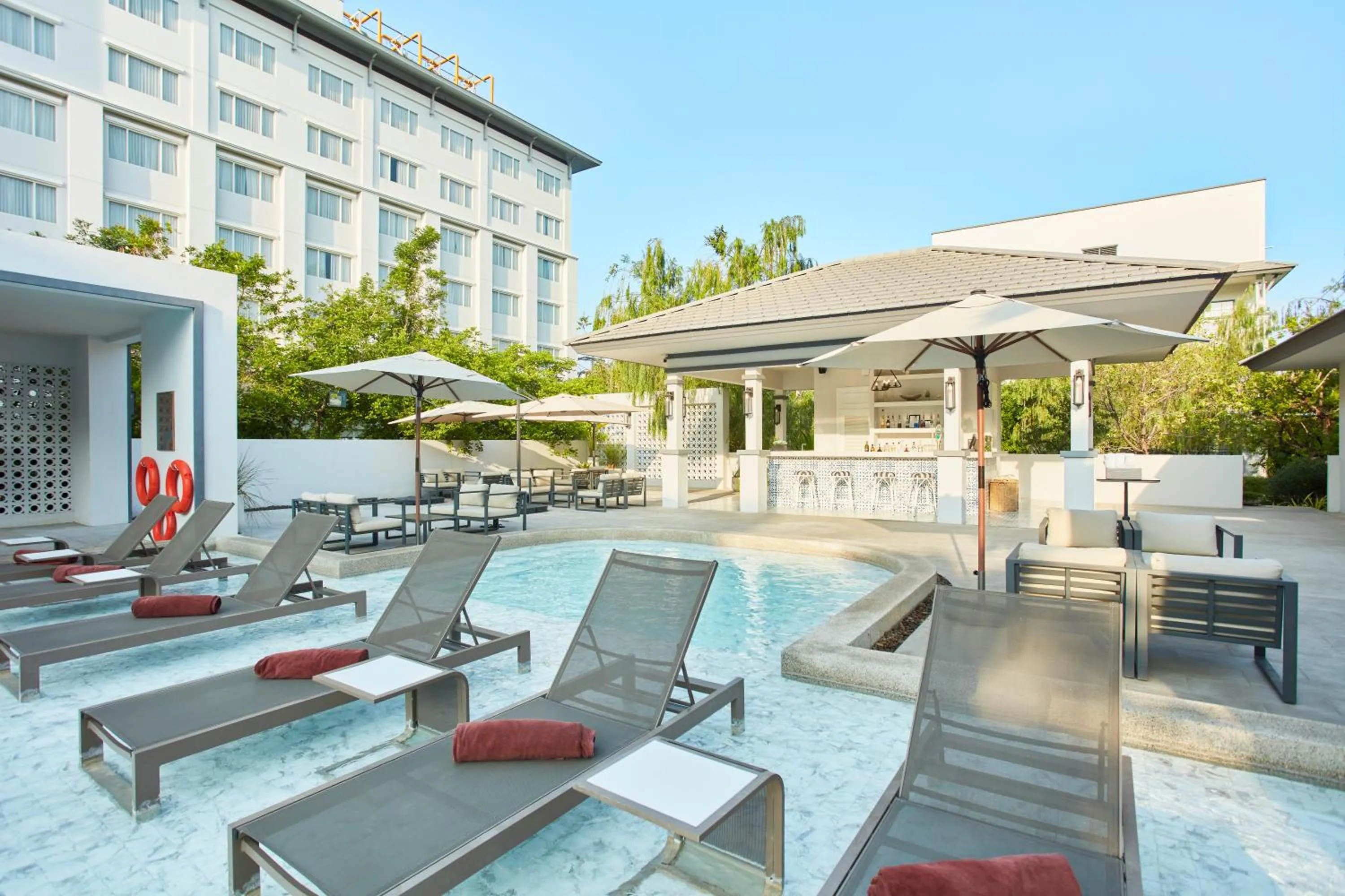 Swimming pool in Health Land Resort & Spa