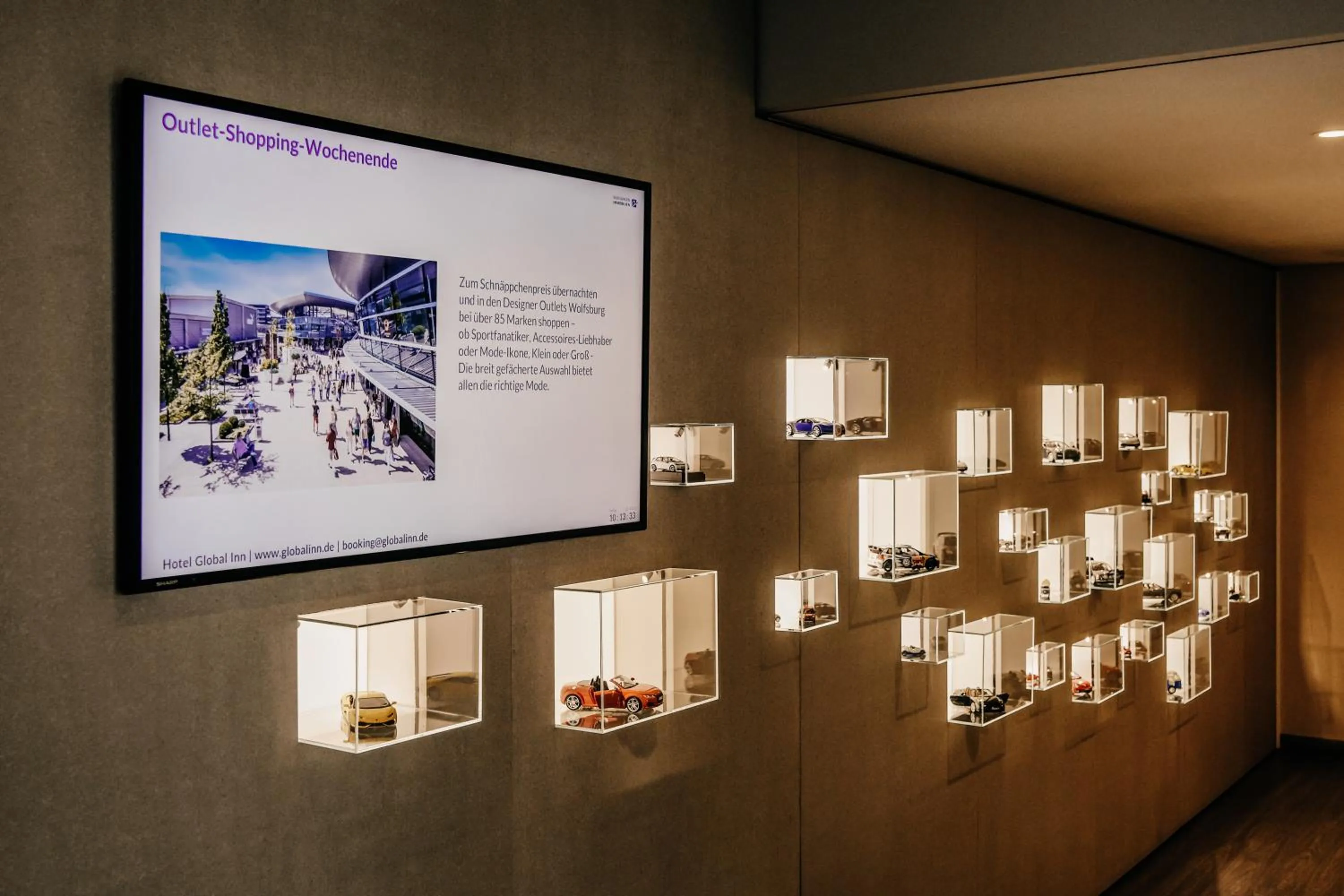 Lobby or reception in Hotel Global Inn