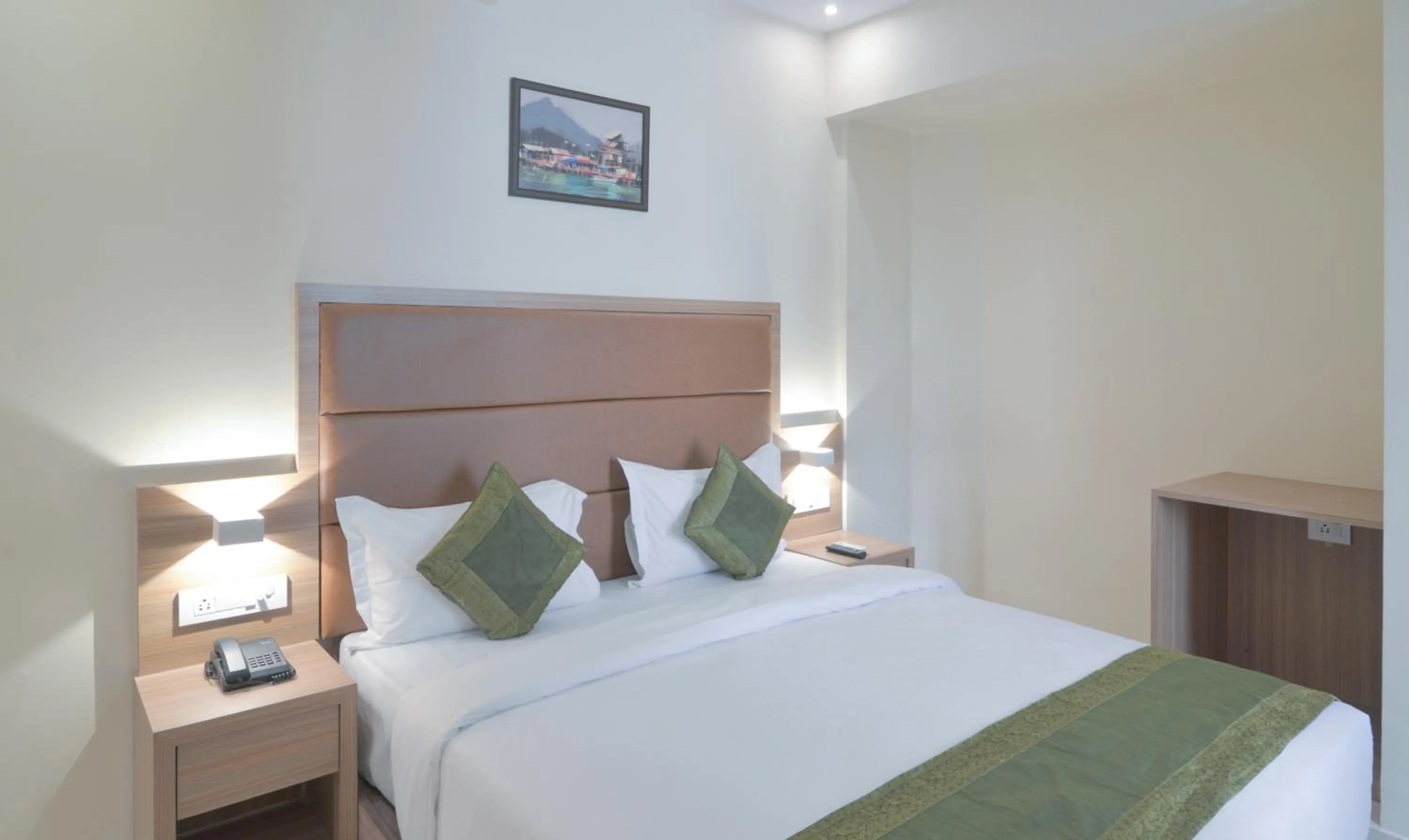 Bed in Hotel West Blue