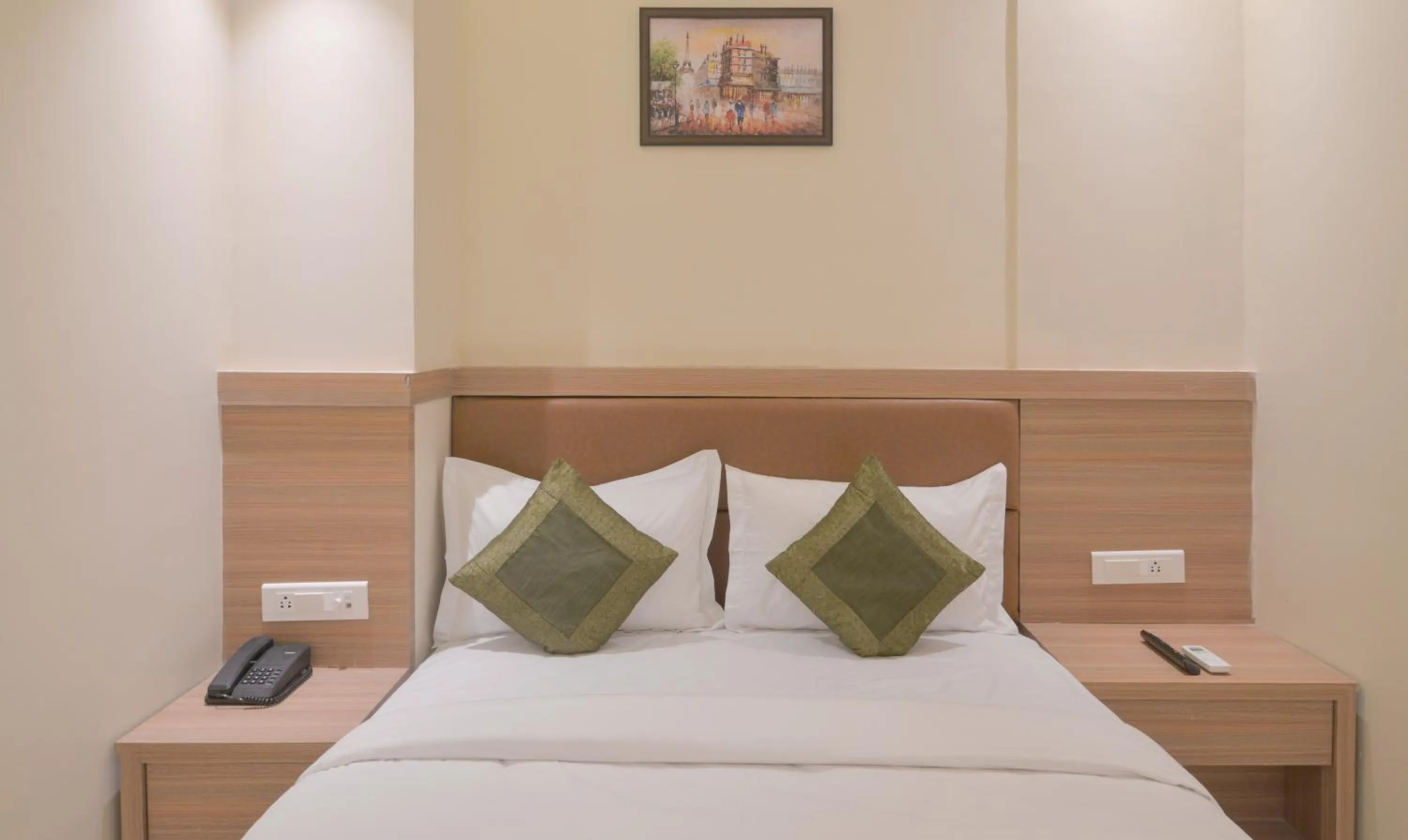 Bed in Hotel West Blue