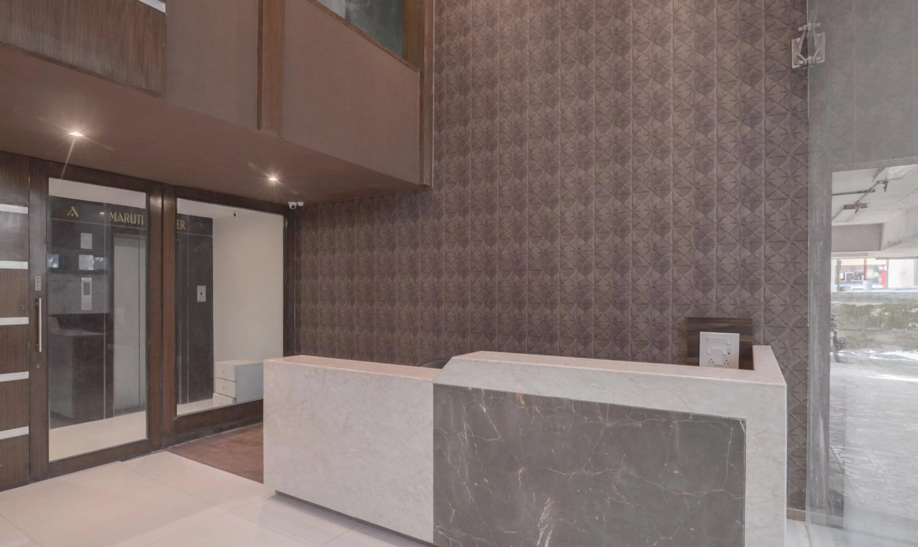 Lobby or reception in Hotel West Blue