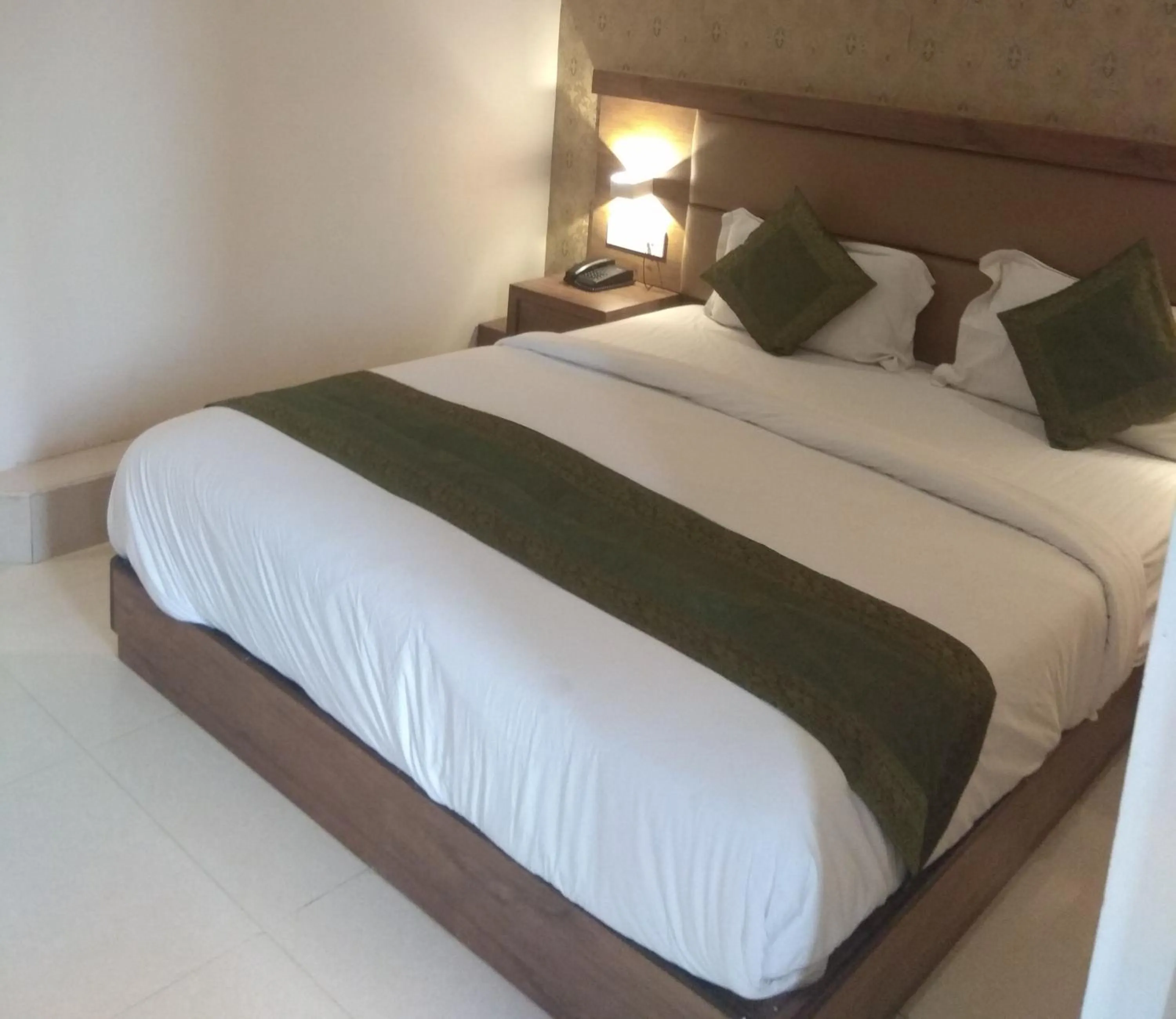 Bed in Hotel West Blue