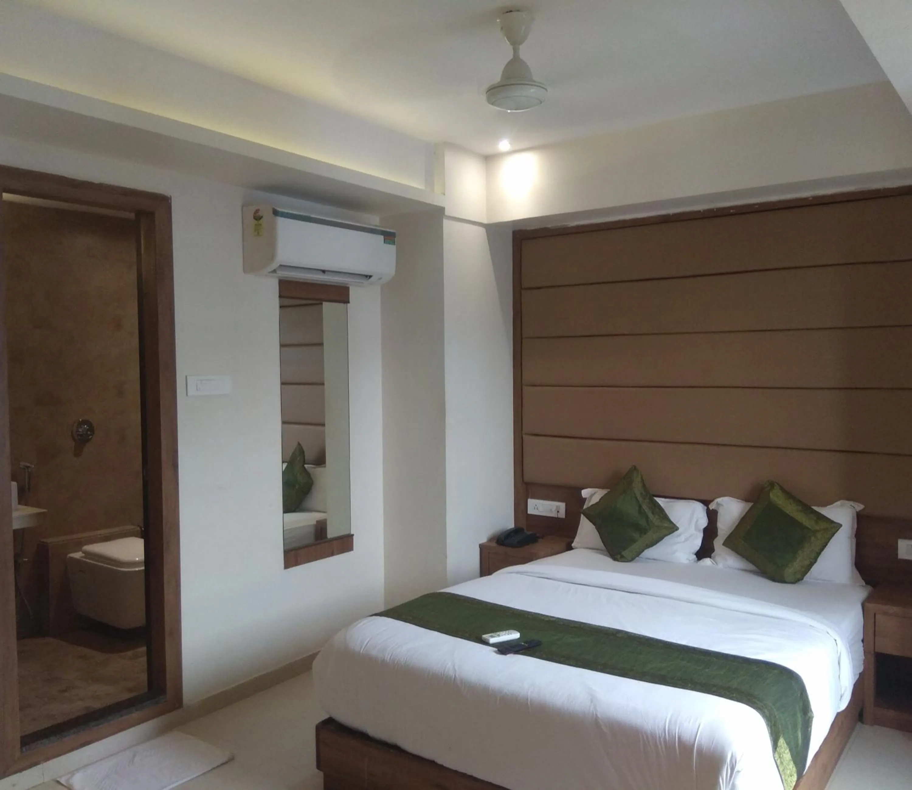 Bed in Hotel West Blue