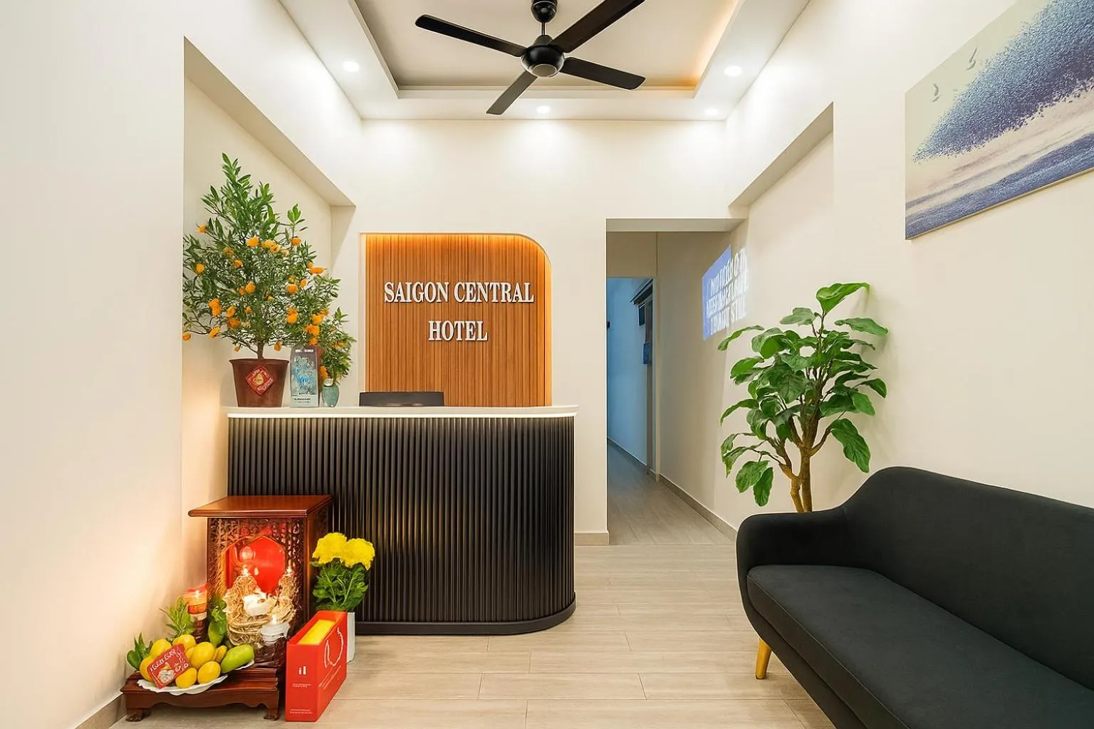 concierge in Saigon Central Hotel