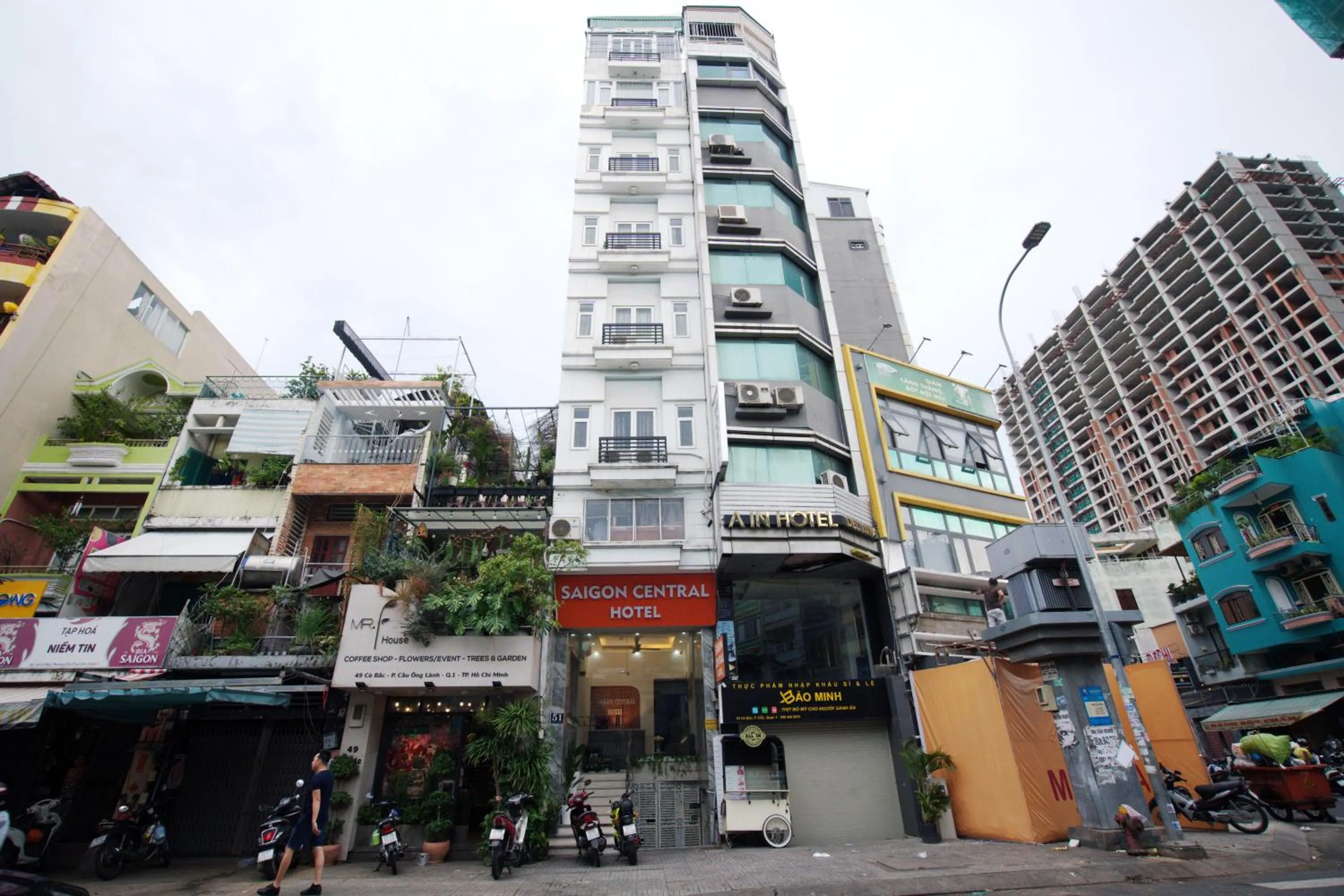 Property building in Saigon Central Hotel