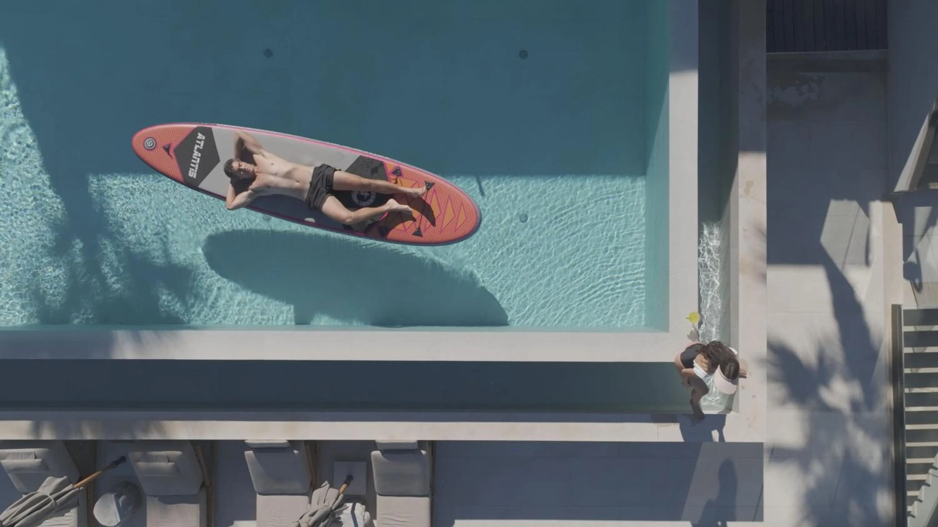 Swimming pool in Happy Cretan Suites