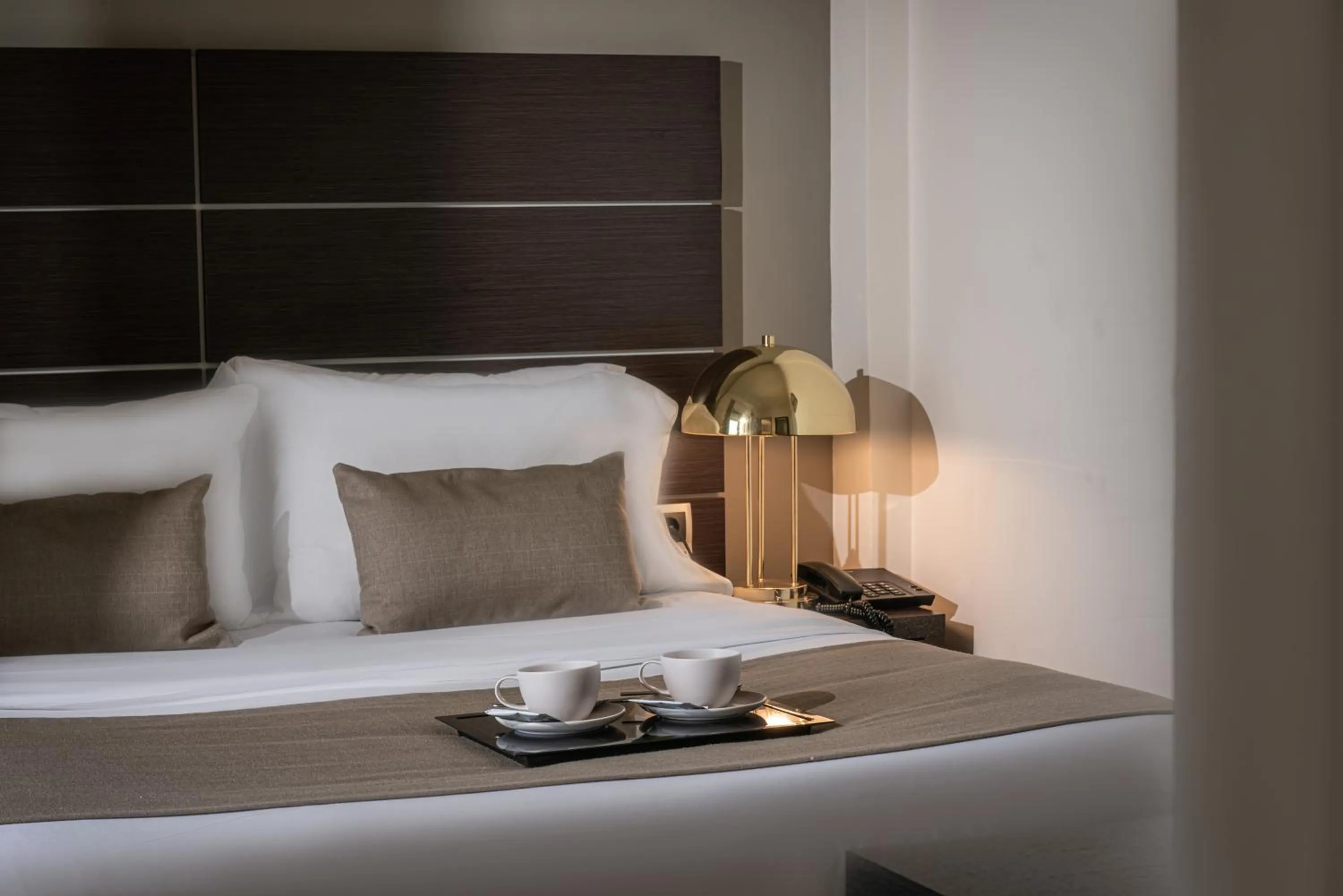 Bed in Happy Cretan Suites