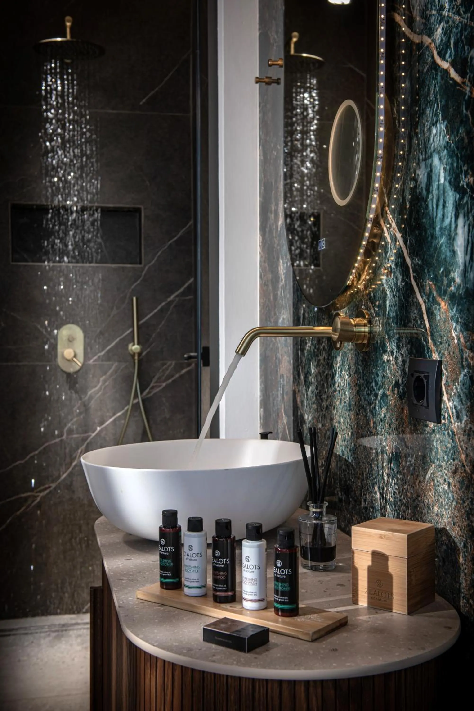 Bathroom in Happy Cretan Suites