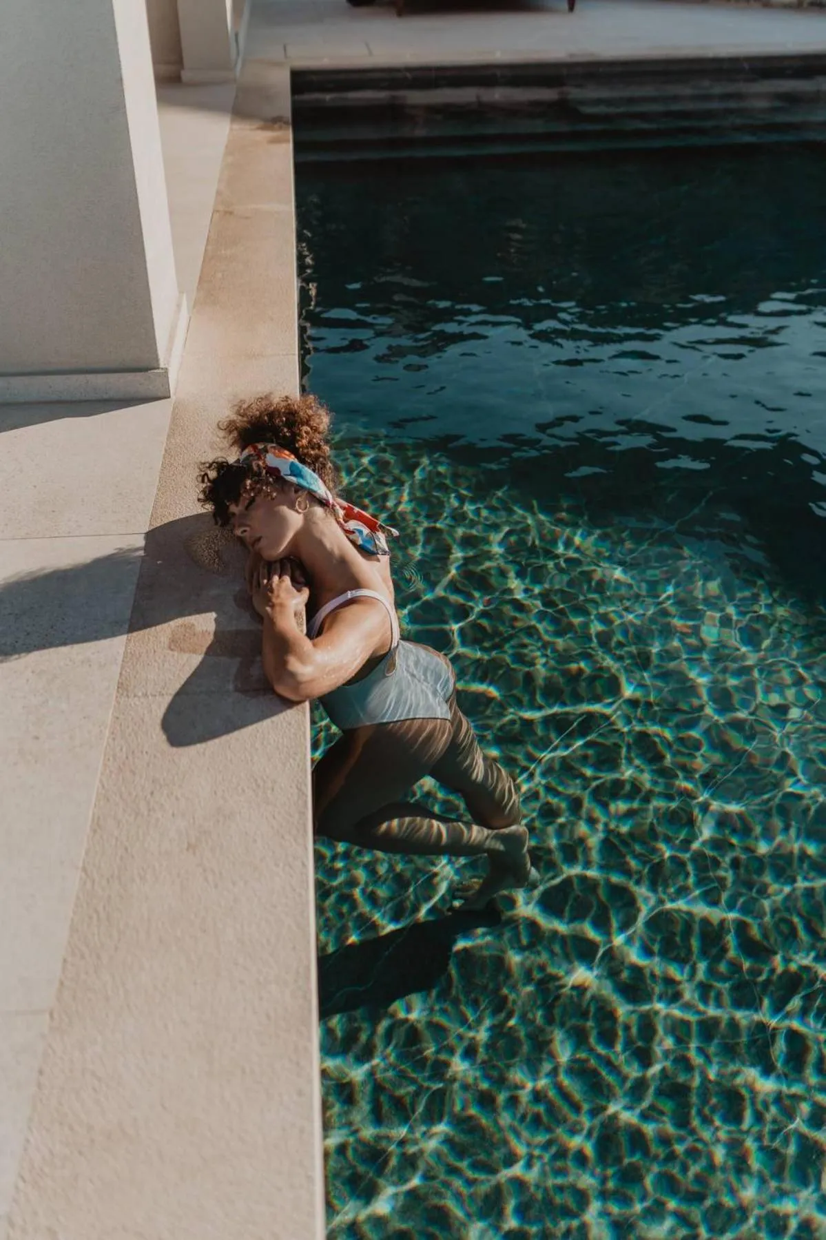 Swimming pool in Happy Cretan Suites