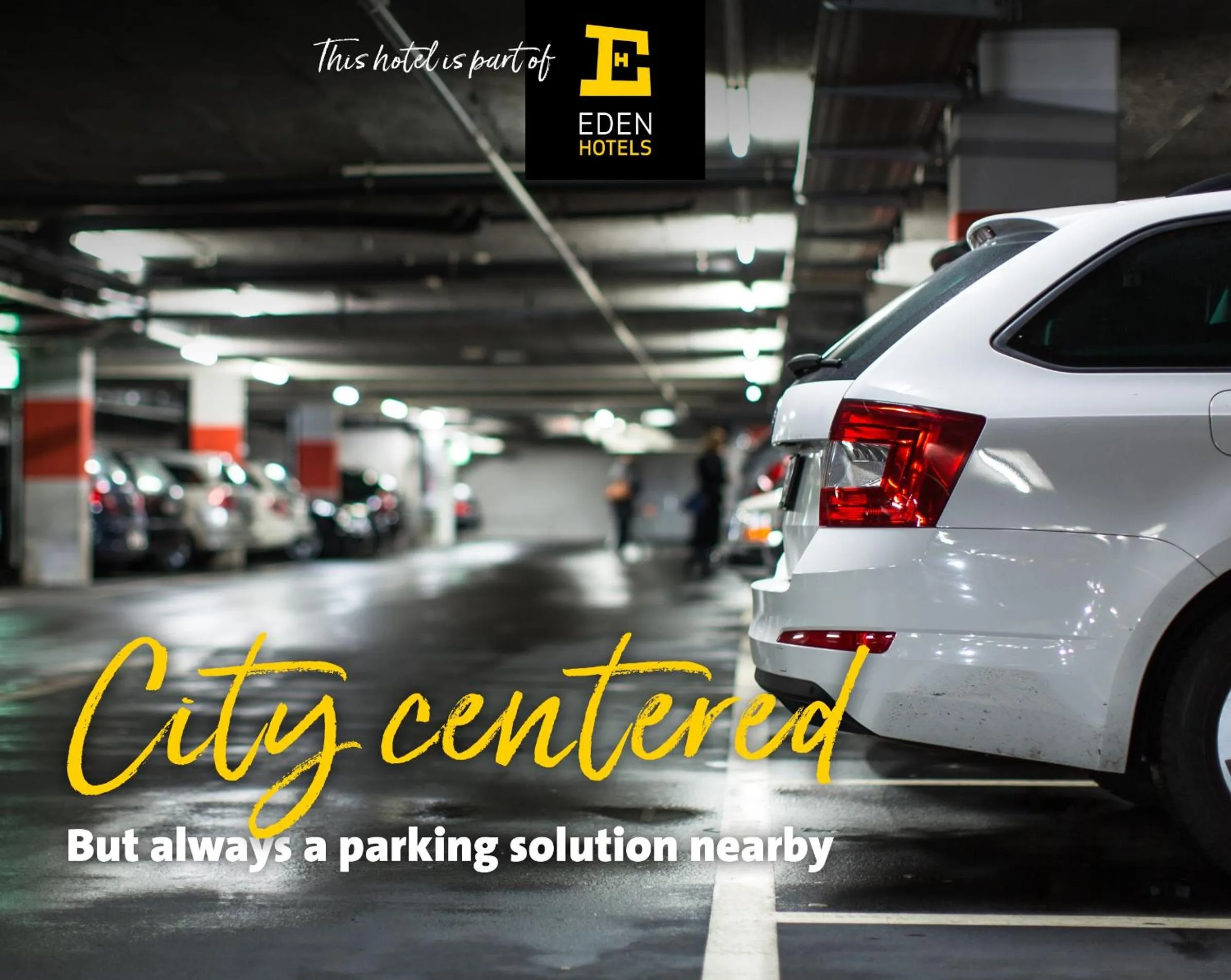 Parking in Eden Studios and Apartments