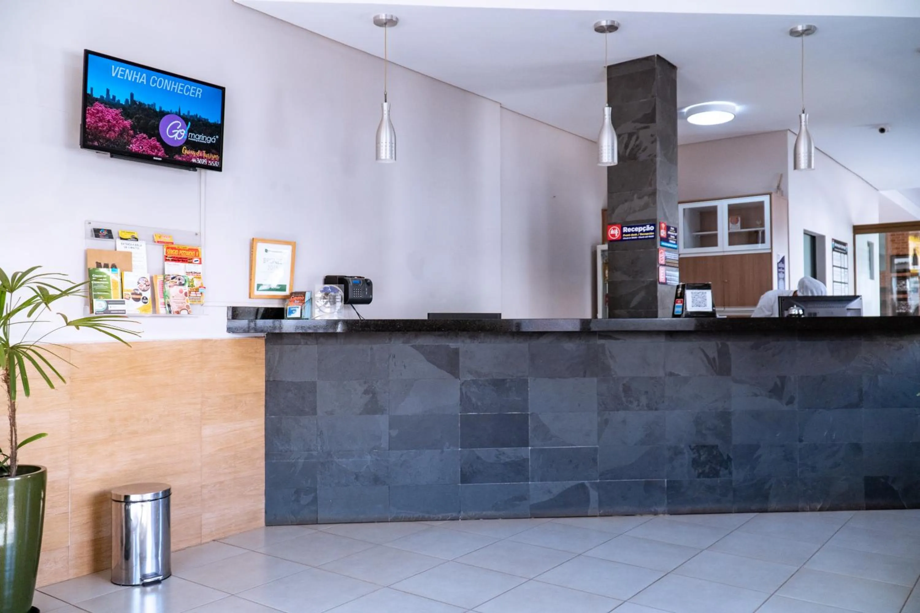 Lobby or reception in Hotel Ipiranga Maringa