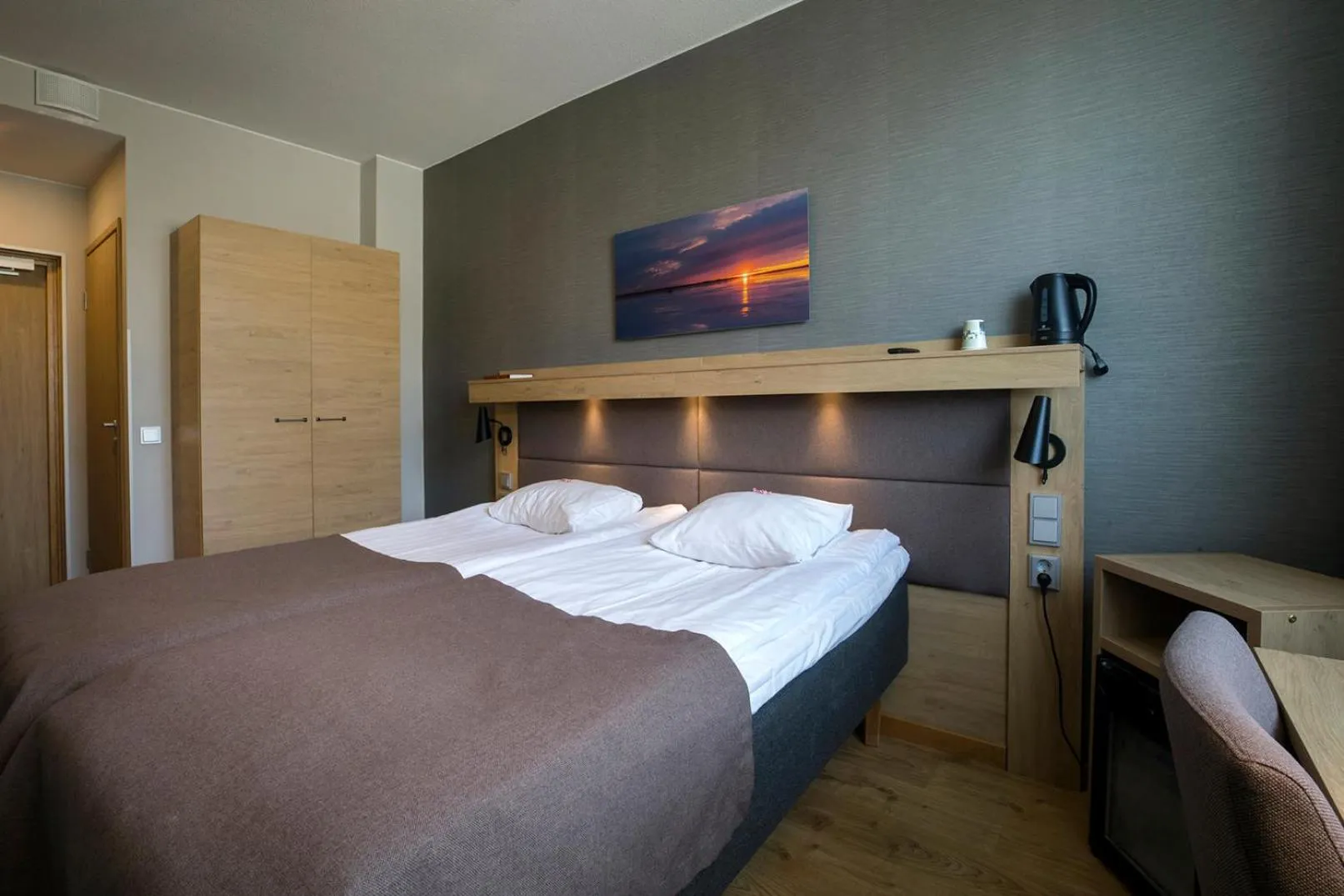 Bed in Hotelli Toivola