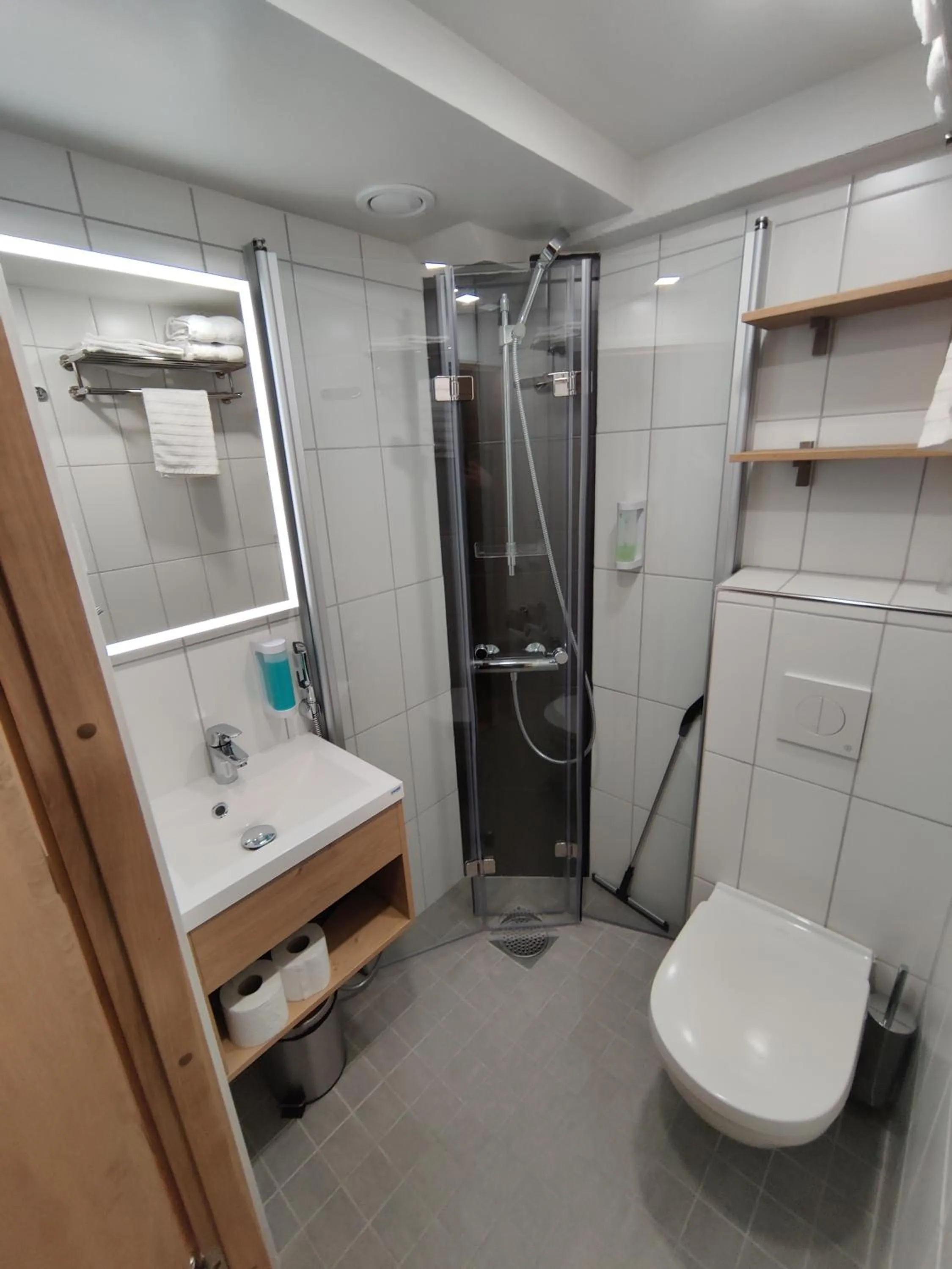 Bathroom in Hotelli Toivola