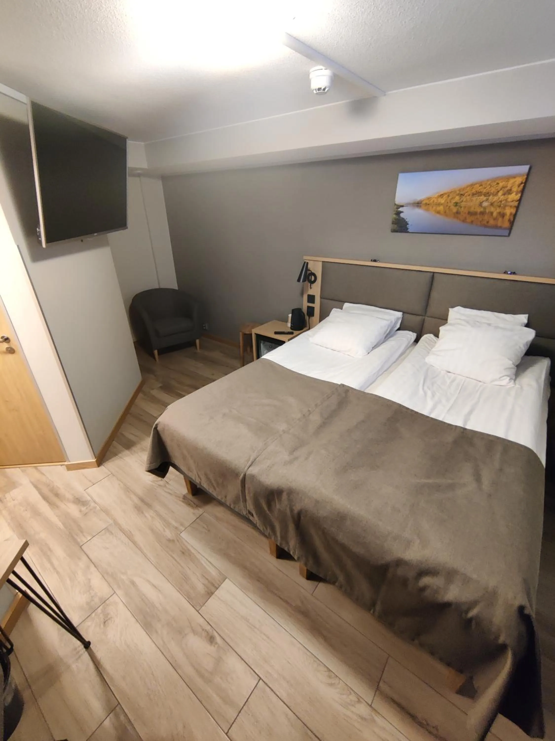 Bed in Hotelli Toivola