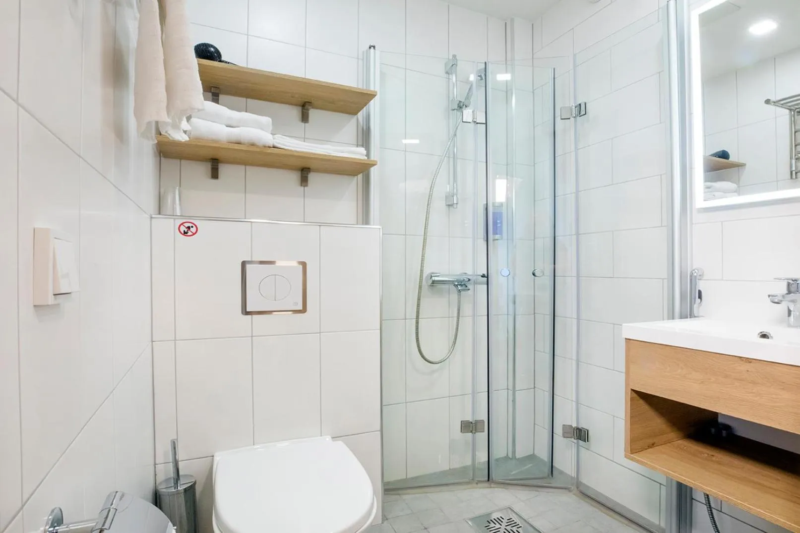 Bathroom in Hotelli Toivola