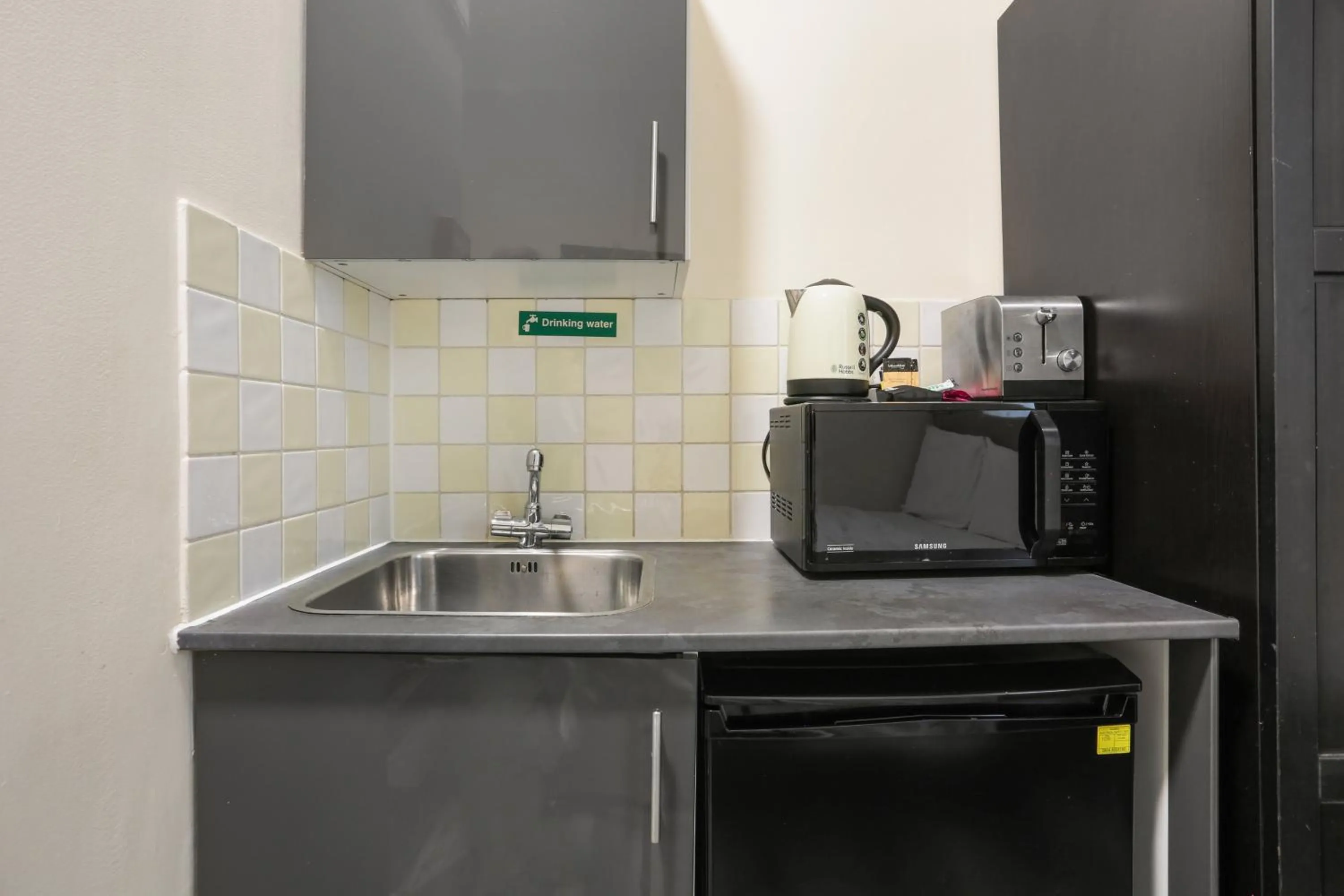 Kitchen or kitchenette in BeiRoom Hyde Park Apartments