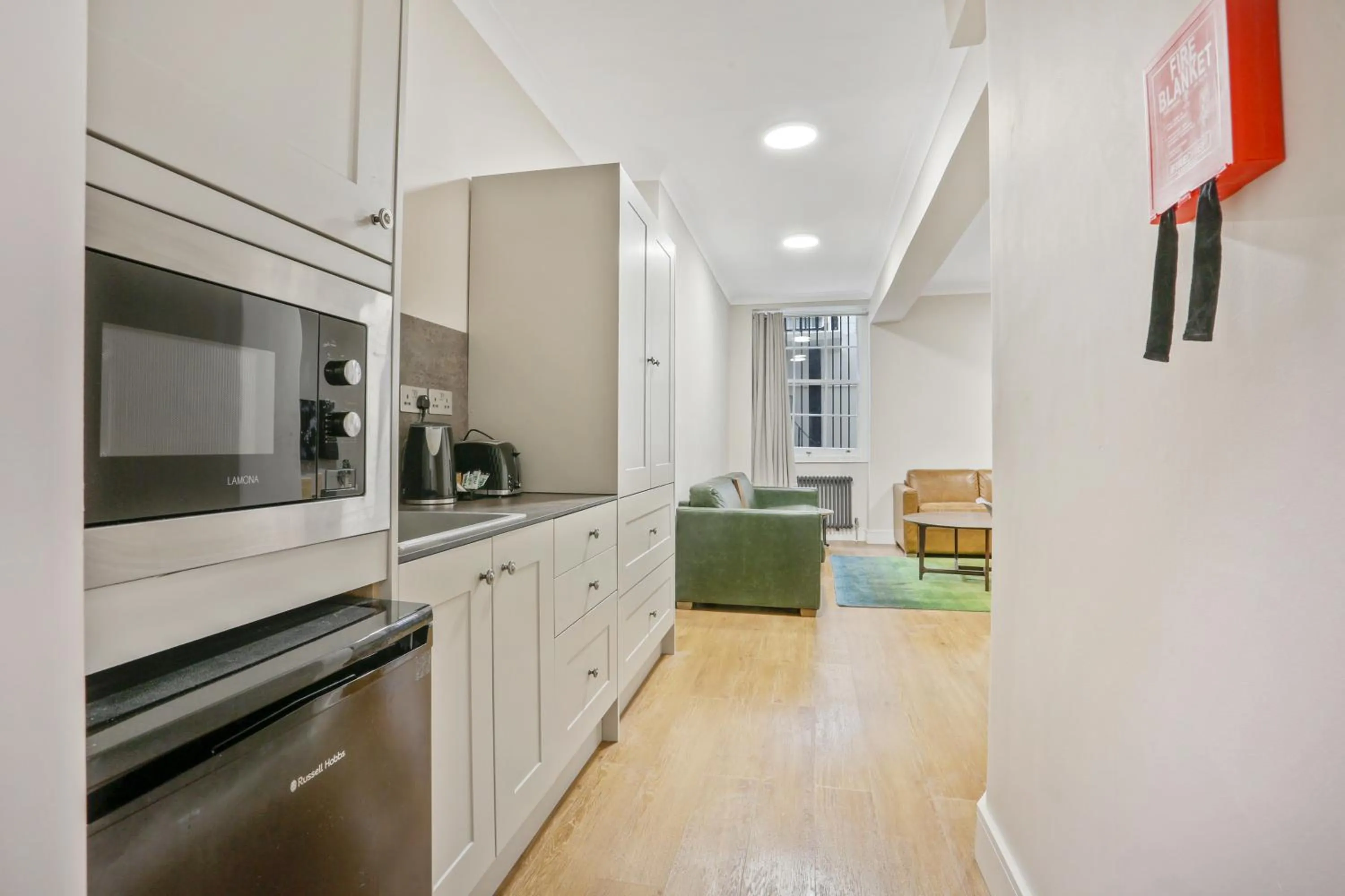 Kitchen or kitchenette in BeiRoom Hyde Park Apartments