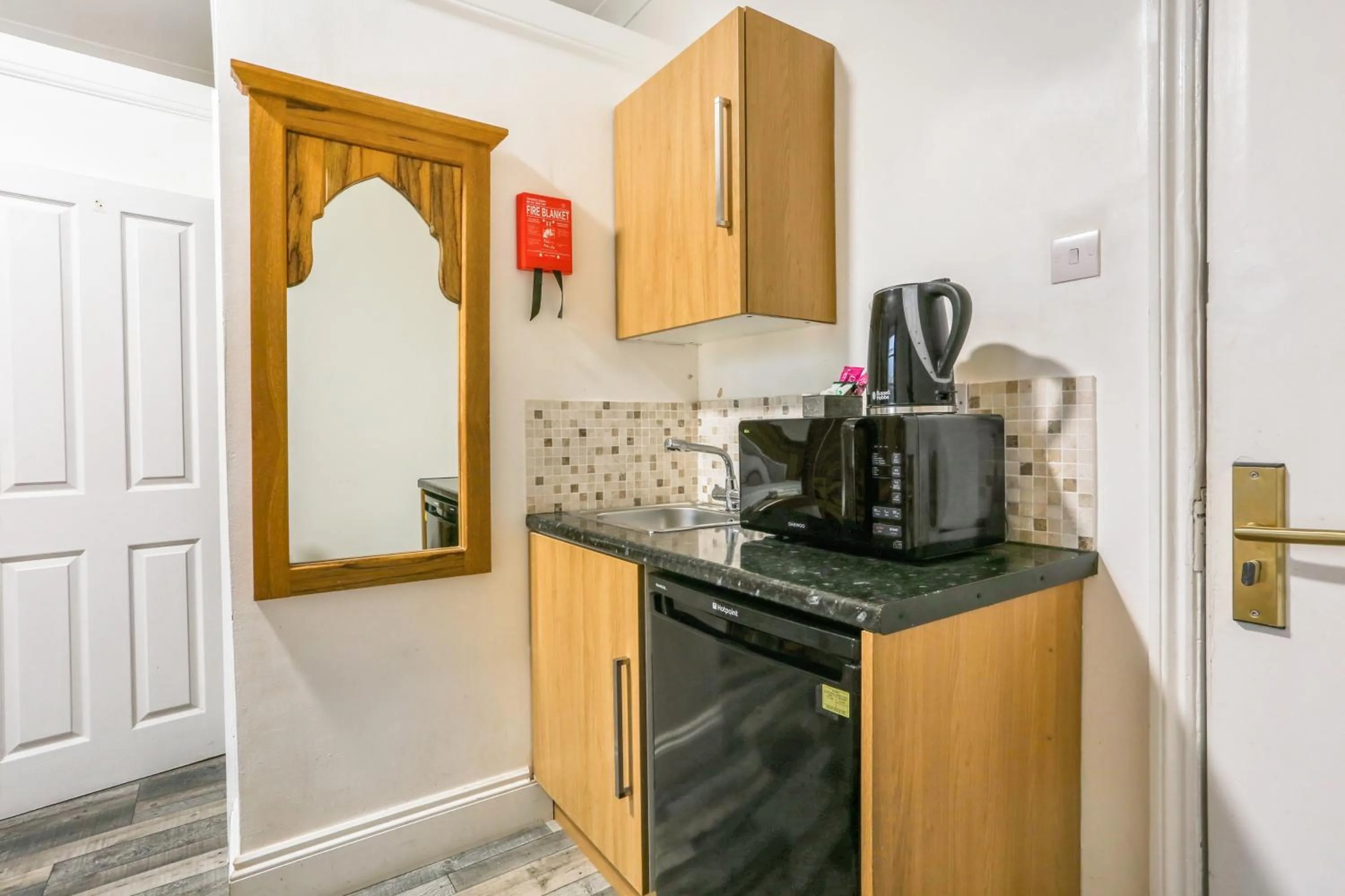 Kitchen or kitchenette in BeiRoom Hyde Park Apartments
