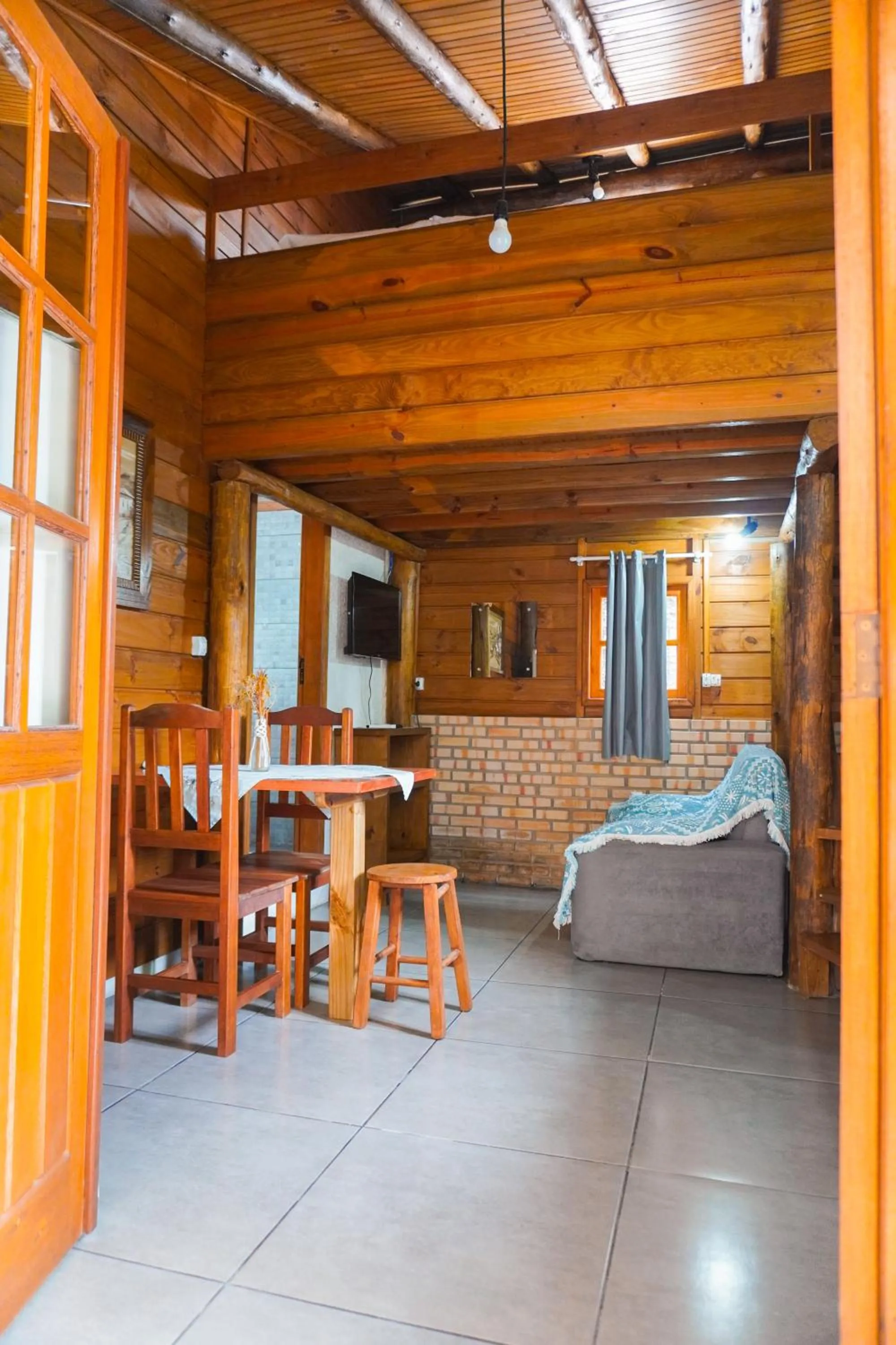 Bed in Mandala Chalés