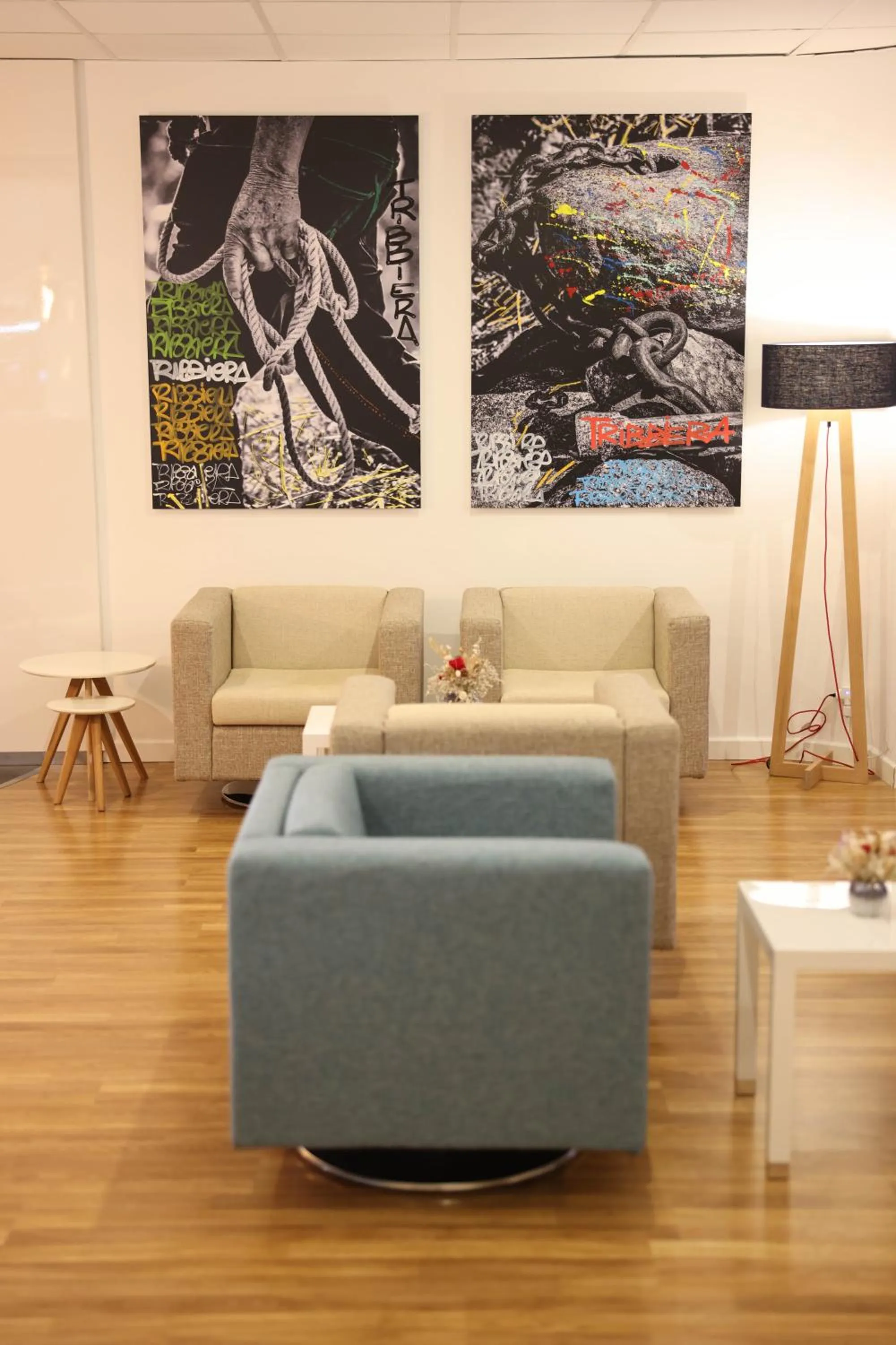 Living room in Hôtel Méditerranée