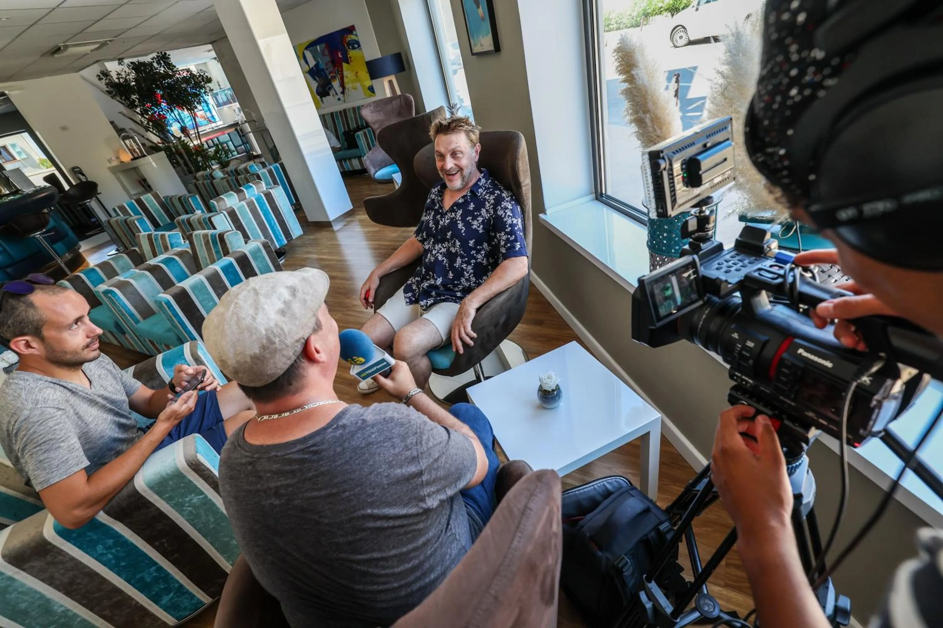 Living room in Hôtel Méditerranée
